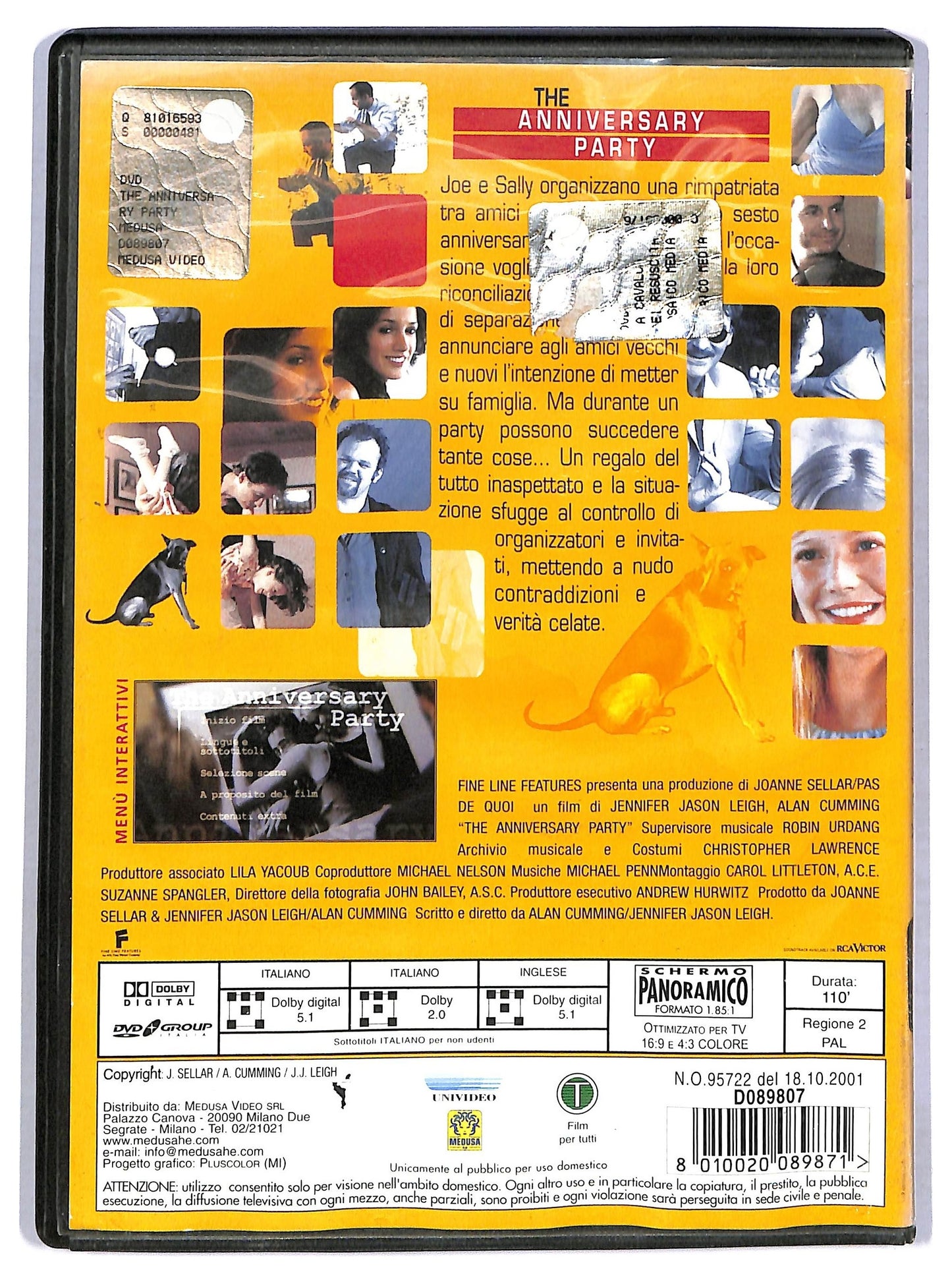 EBOND The Anniversary Party NOLEGGIO DVD D779717