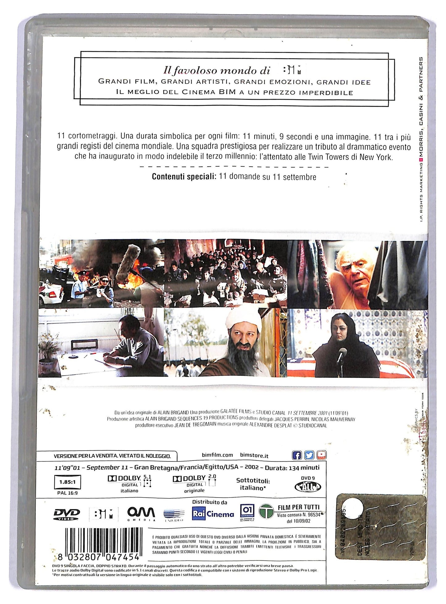 EBOND 11 settembre 2001 DVD D779724