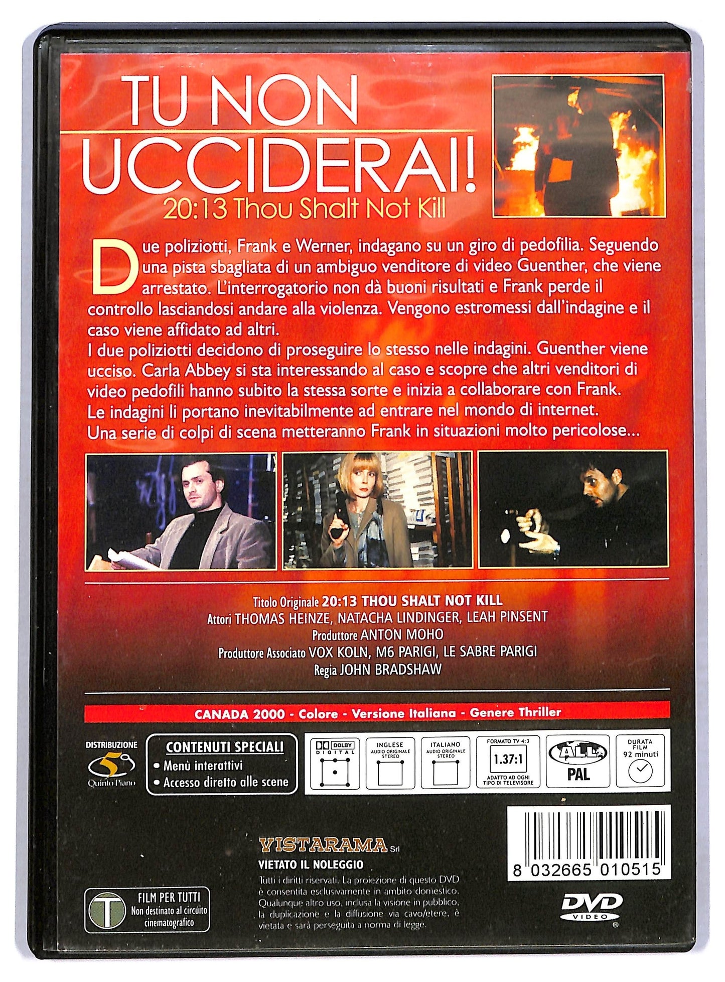 EBOND Tu non ucciderai! DVD D779730