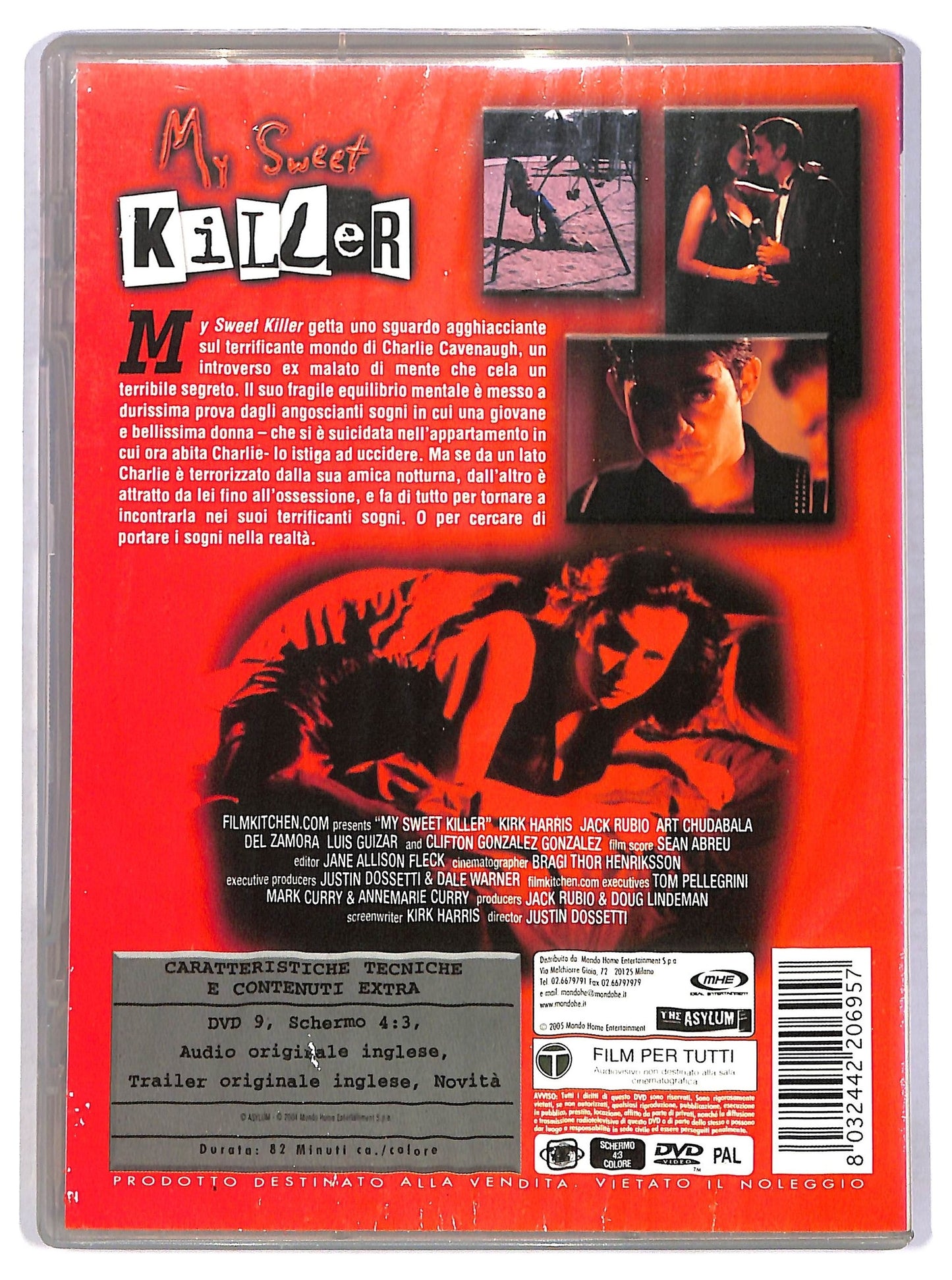 EBOND my sweet killer DVD D779831