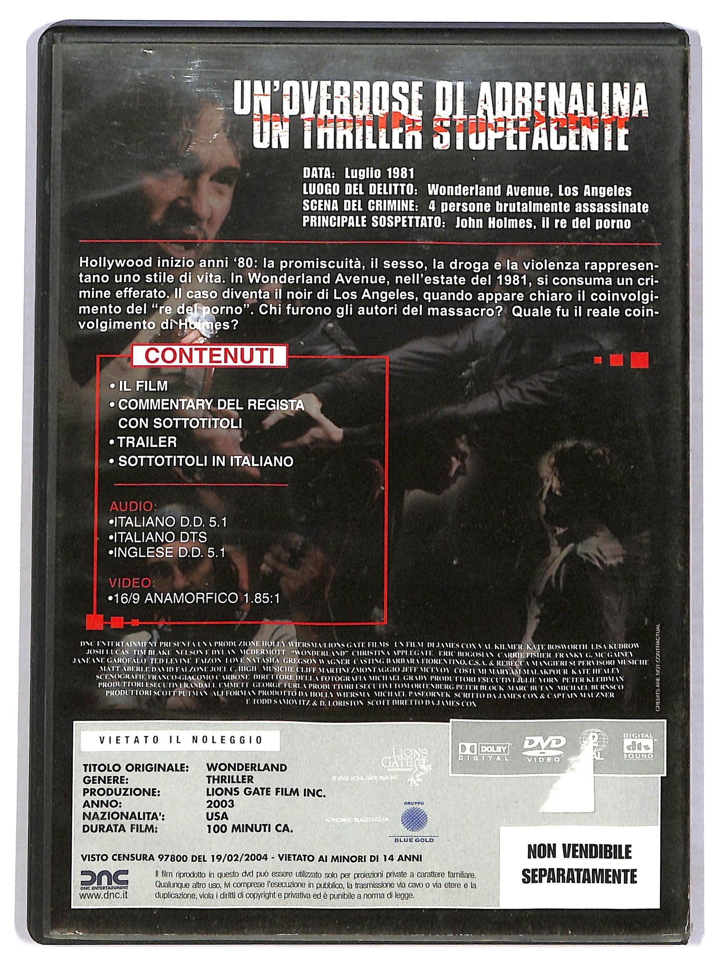 EBOND Wonderland EDITORIALE DVD D779845