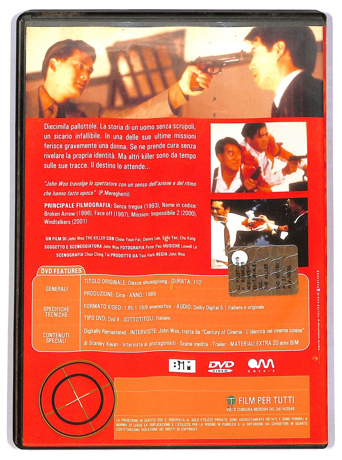 EBOND The killer  EDITORIALE  DVD D779913