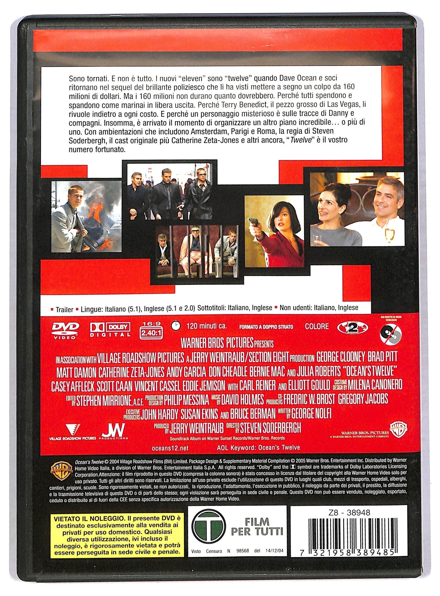 EBOND ocean's twelve DVD D780116