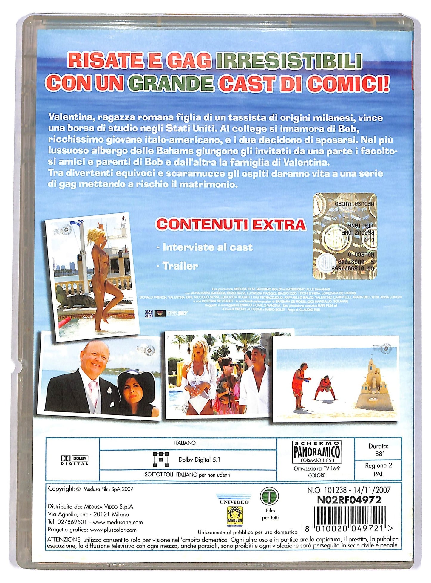 EBOND matrimonio alle bahamas  NOLEGGIO DVD D780127