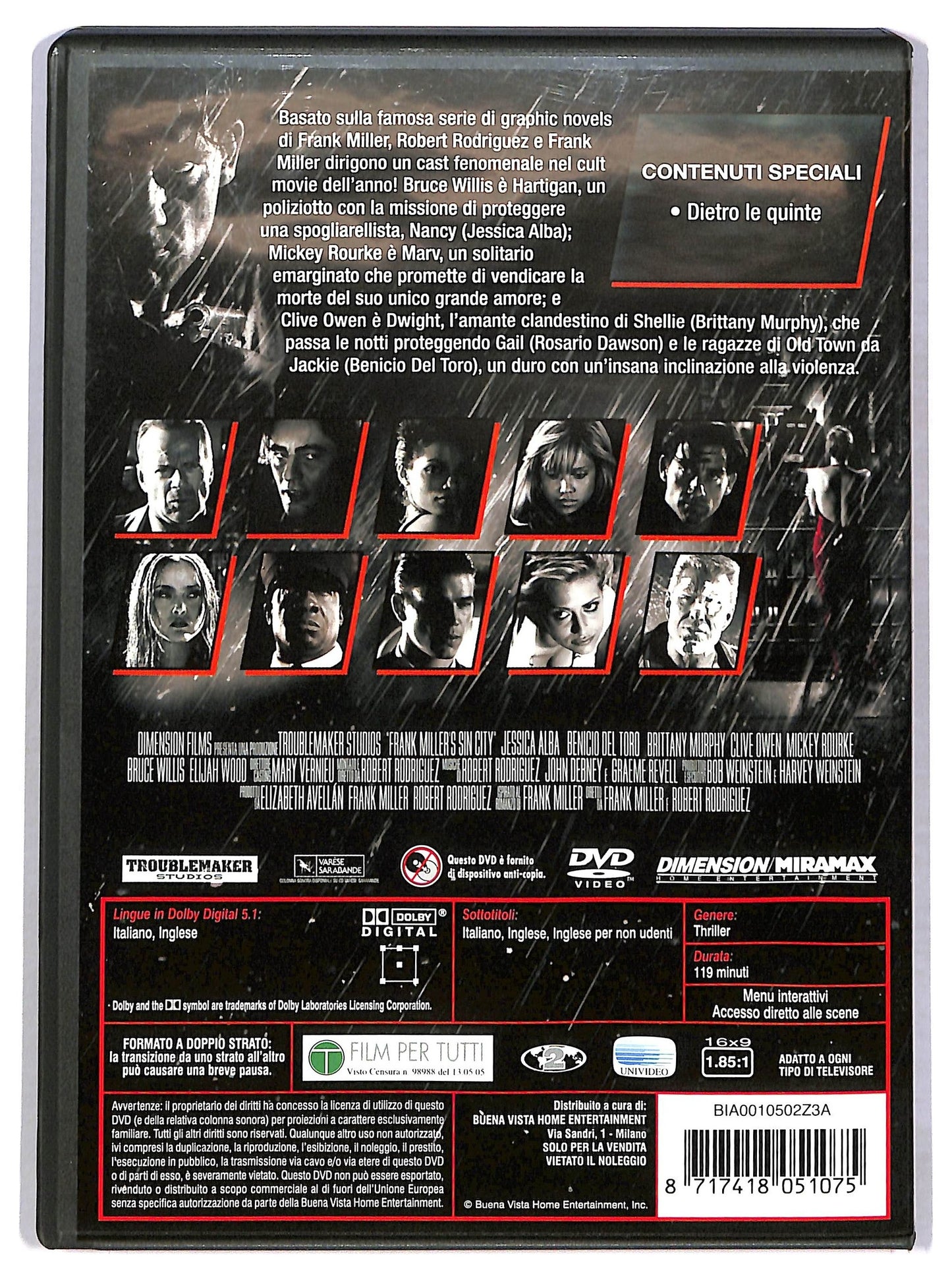 EBOND Sin City   DVD D780218