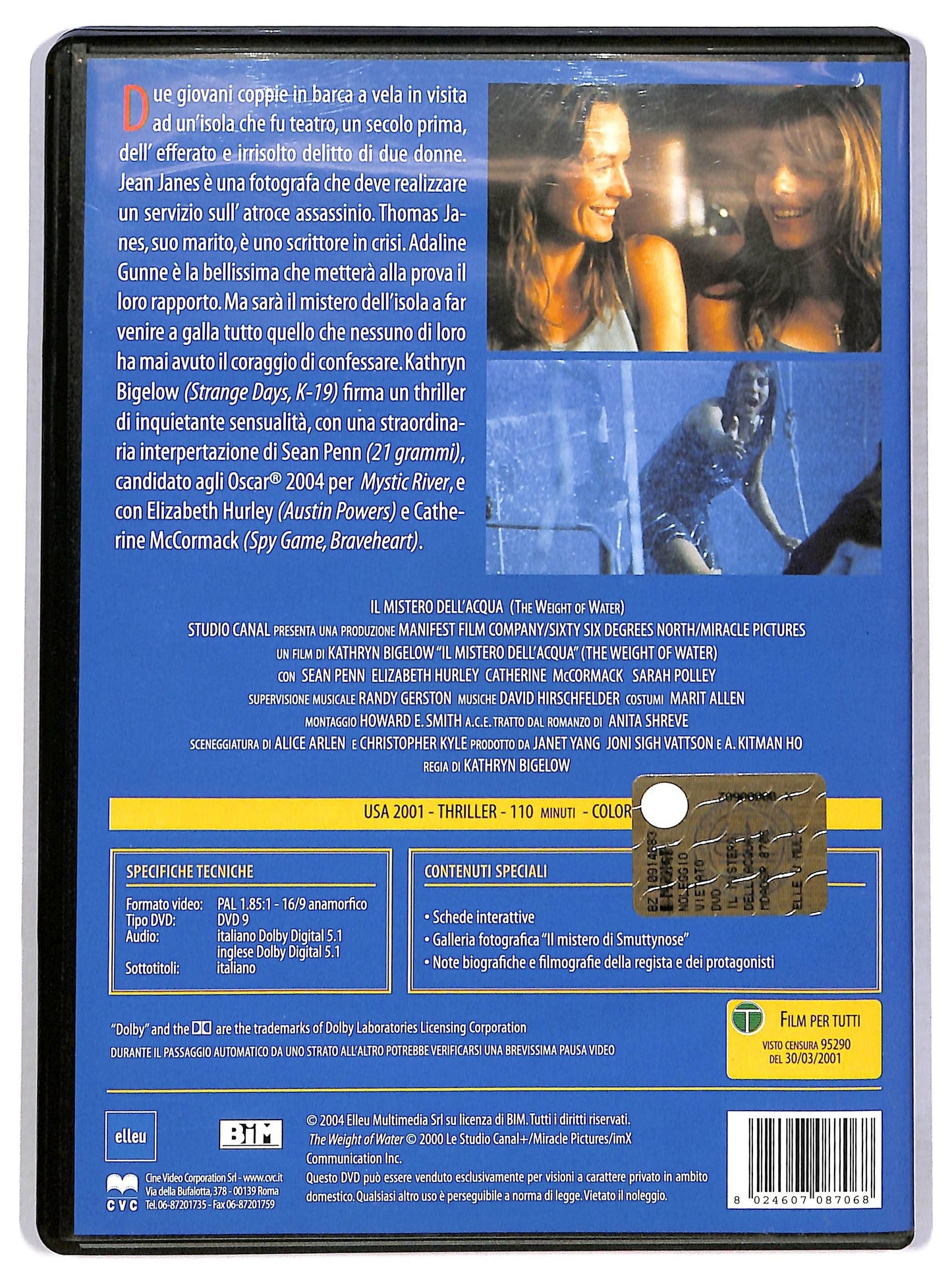 EBOND Il Mistero Dell'acqua Con Sean Penn DVD D780220