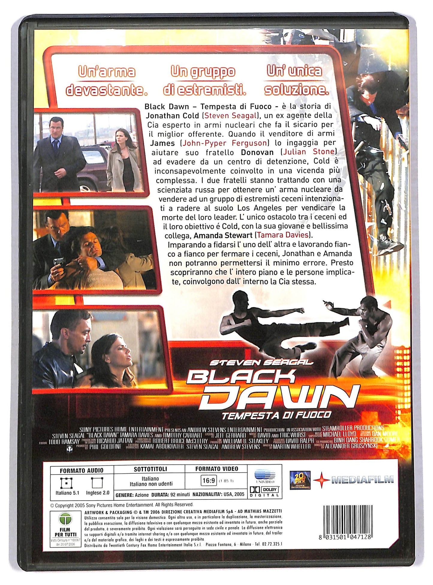 EBOND Black Dawn - Tempesta di fuoco DVD D780232