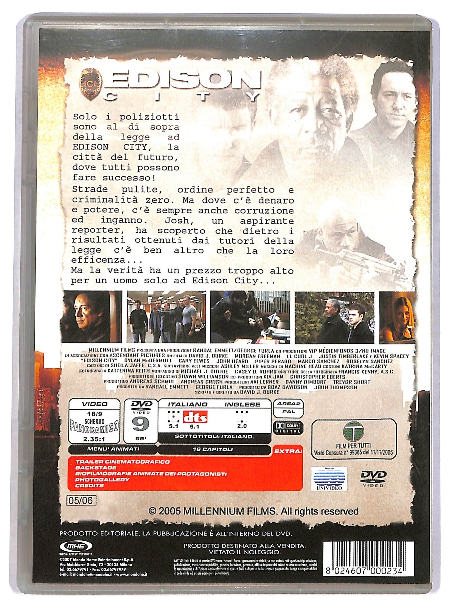 EBOND Edison City EDITORIALE DVD D780259