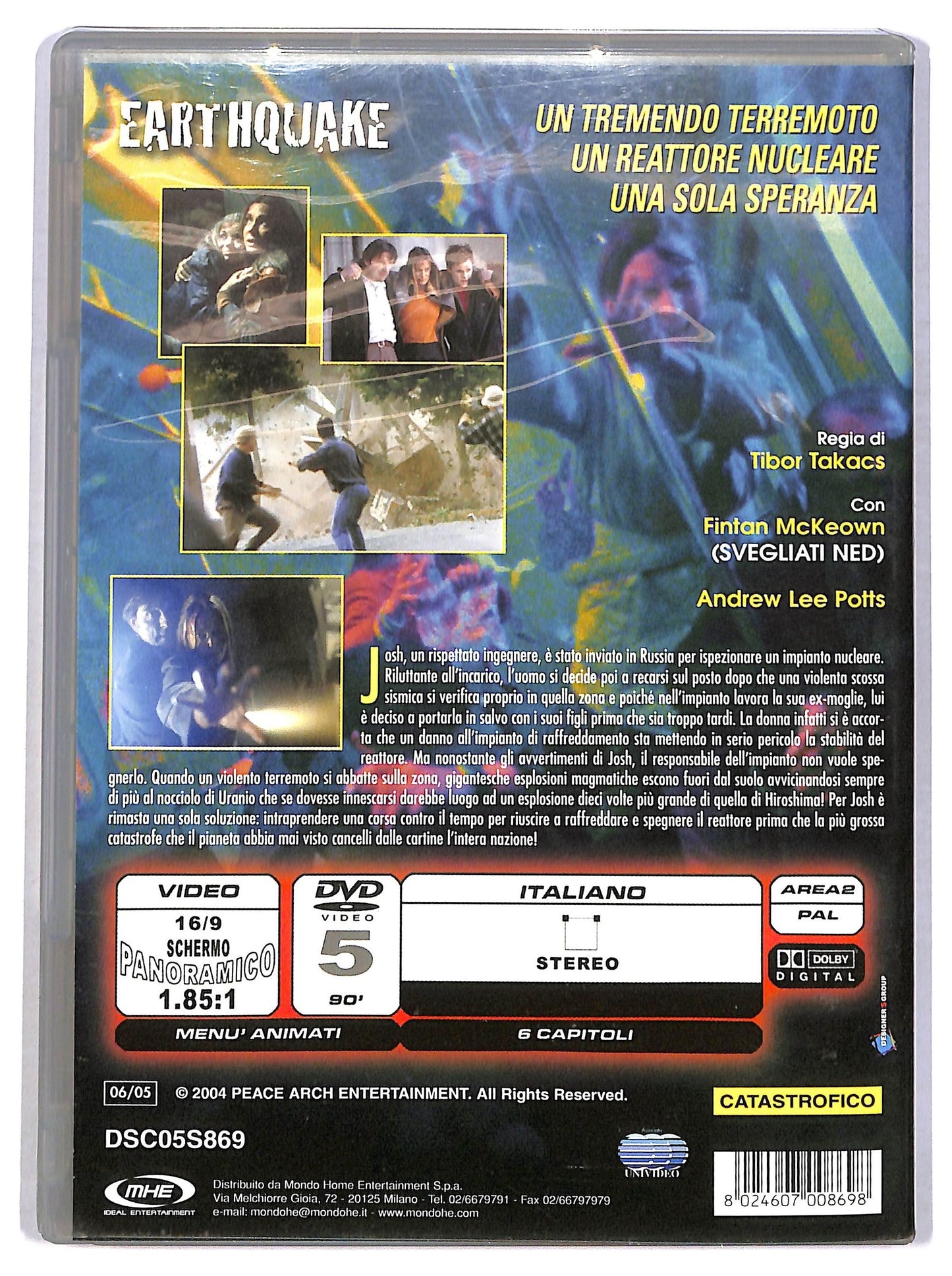 EBOND Earthquake  DVD D780418