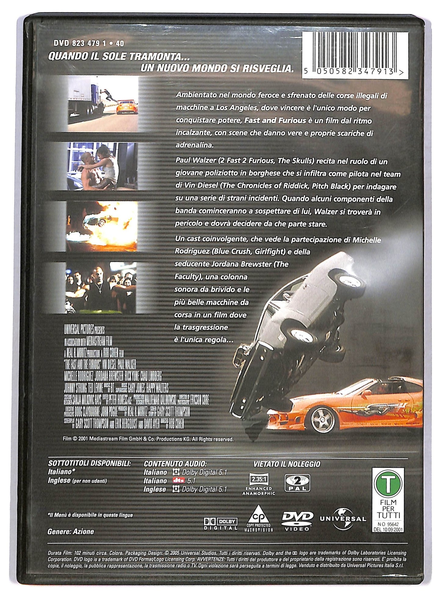 EBOND fast and furious DVD D780443