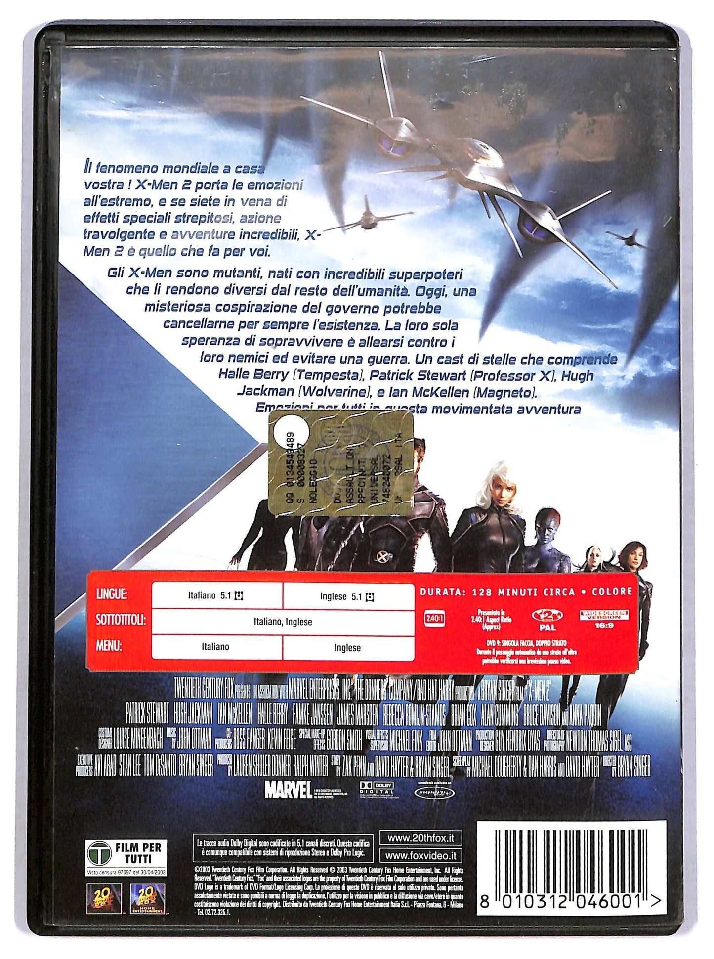 EBOND X-Men 2 DVD D780446