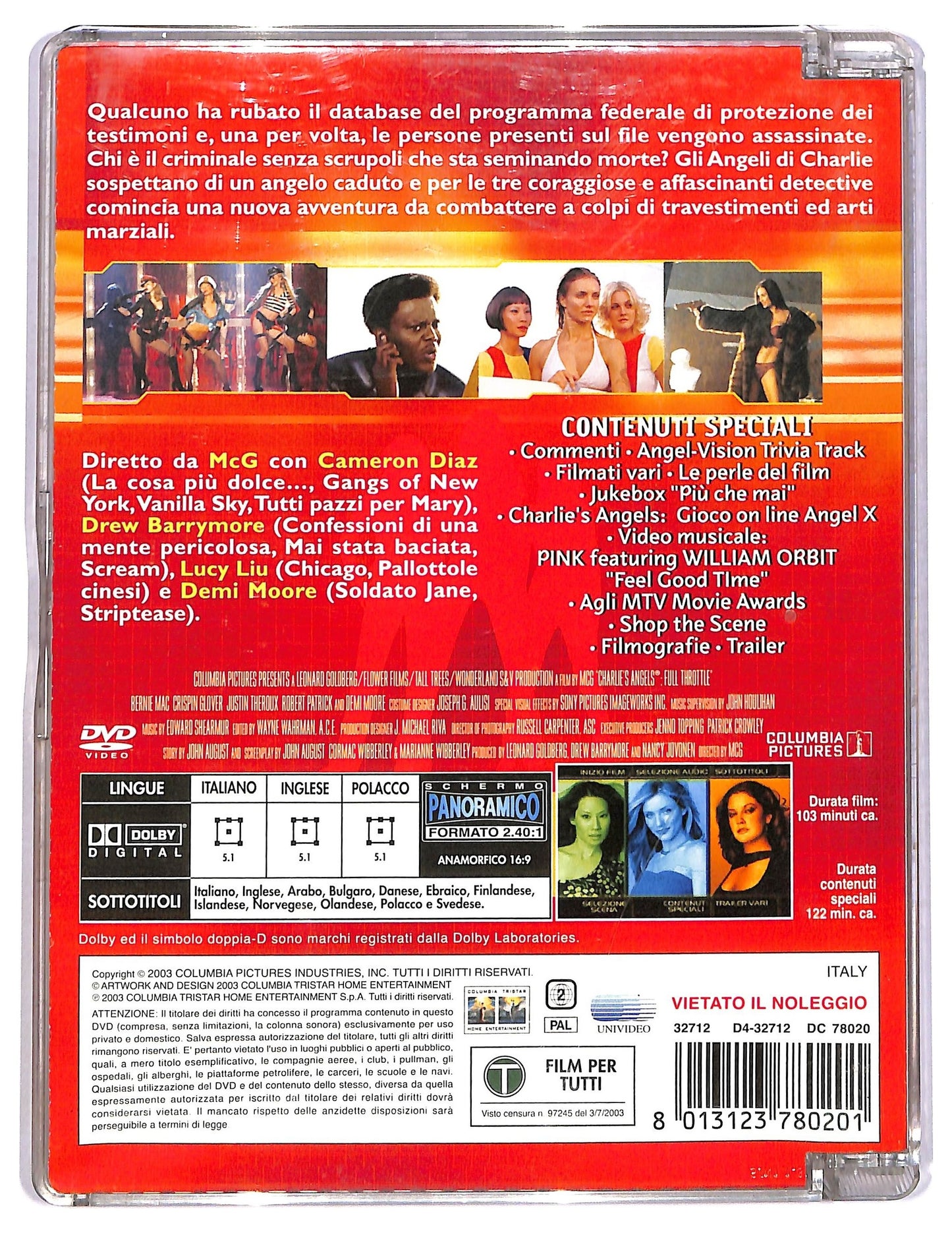 EBOND charlie's angels - piu che mai  SJB DVD D780531