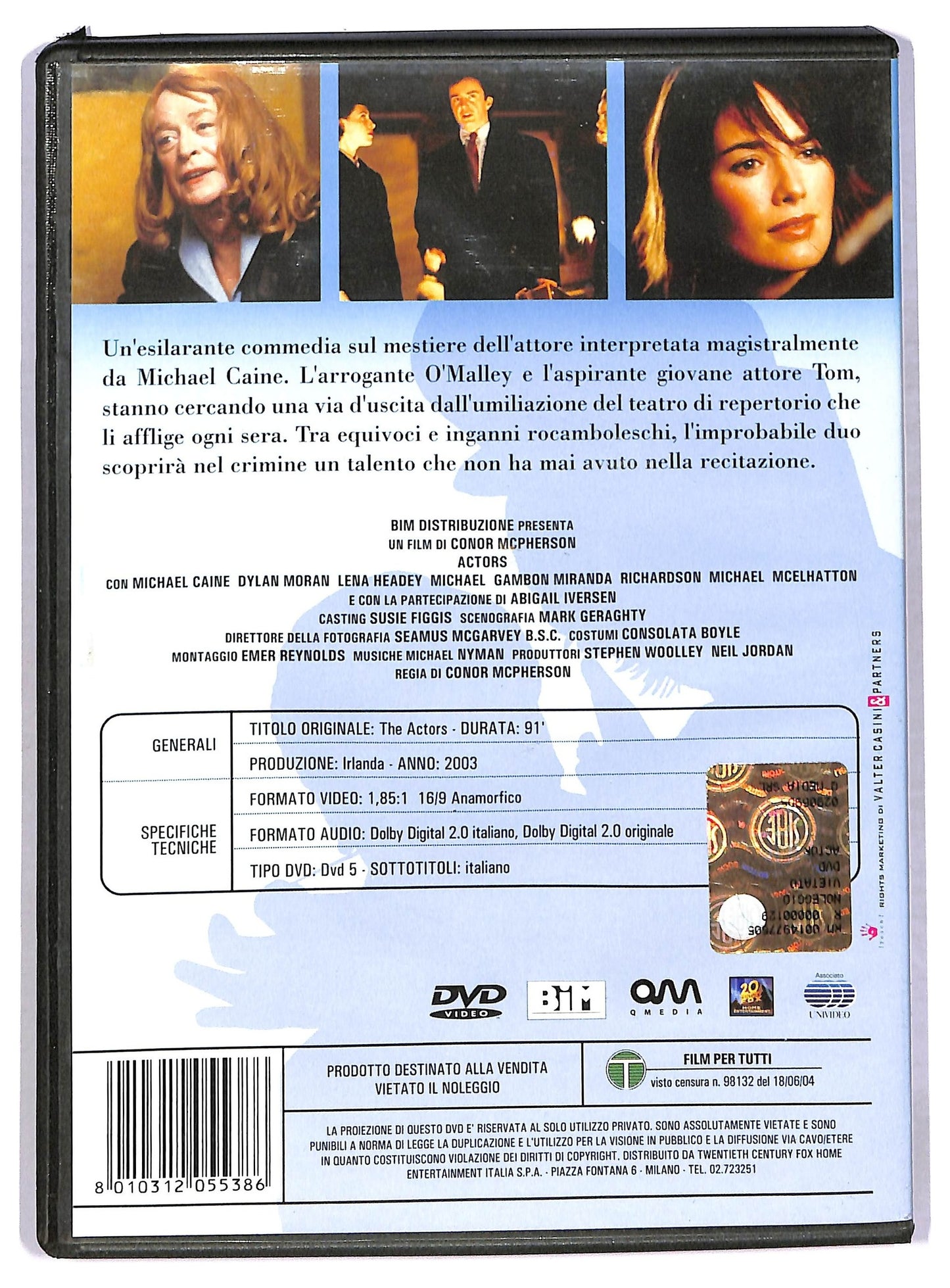 EBOND Actors DVD D780540