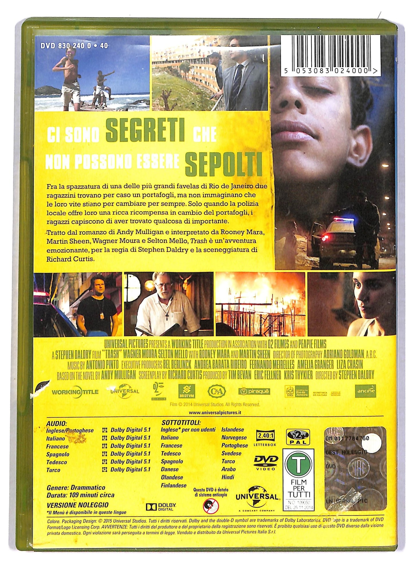 EBOND Trash (film 2014)  Ex Noleggio DVD D780550