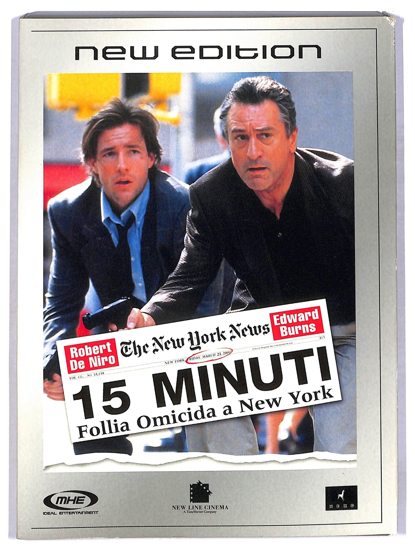 EBOND 15 minuti - Follia Omicida a New York SLIPCASE DVD SLIM D780630