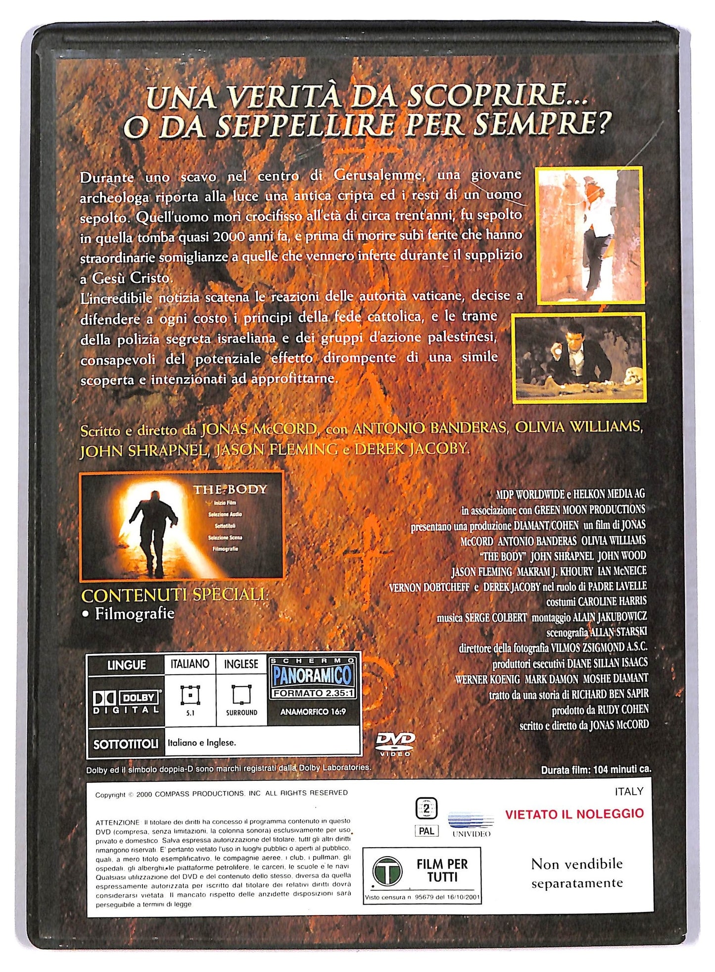 EBOND The Body EDITORIALE DVD D780655