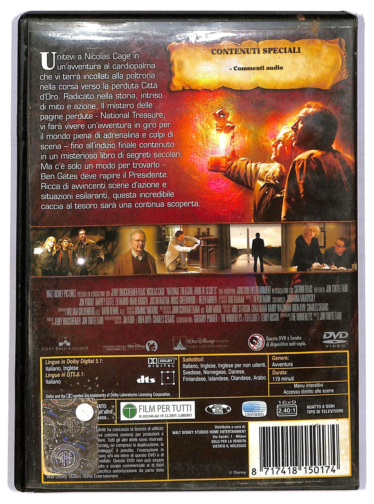 EBOND Il mistero delle pagine perdute - National Treasure  DVD D780721