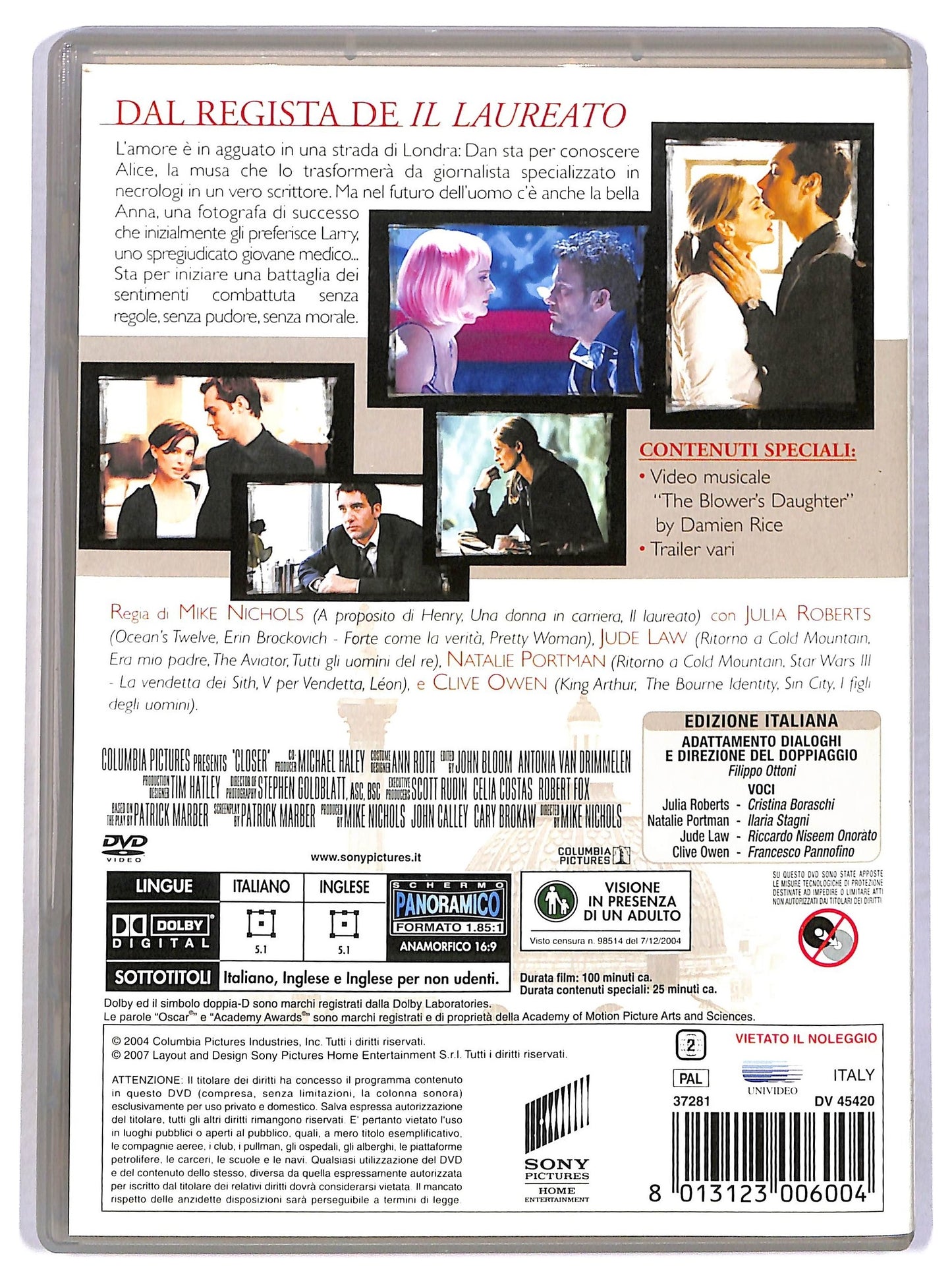 EBOND Closer  DVD D780742