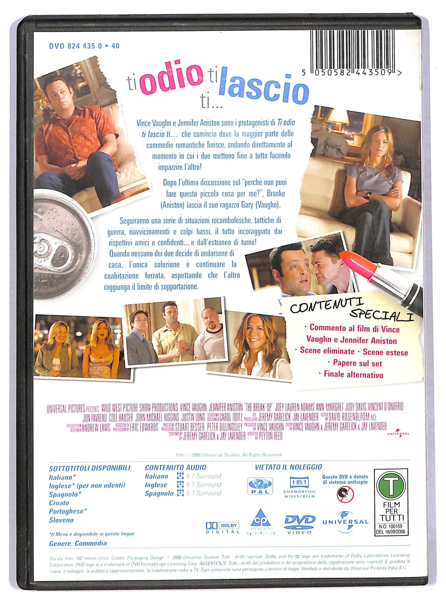 EBOND Ti odio, ti lascio, ti...  DVD D780752