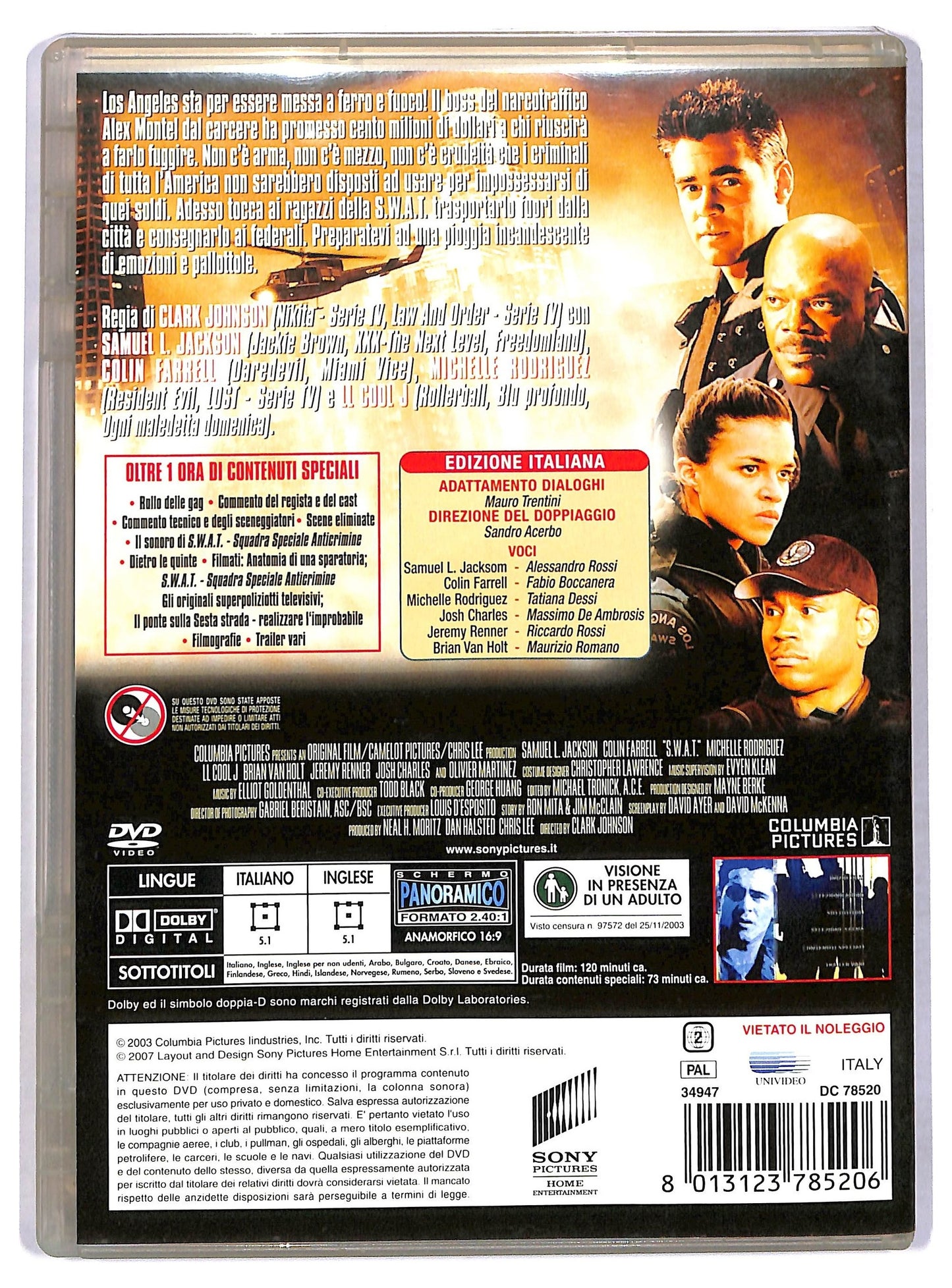 EBOND S.W.A.T.   Squadra speciale anticrimine DVD D780754