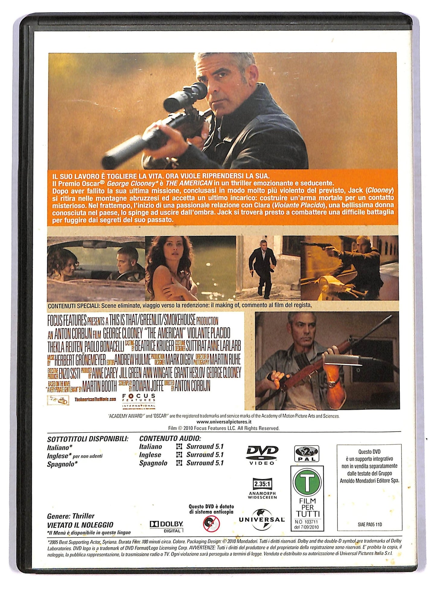 EBOND The American  EDITORIALE DVD D780808