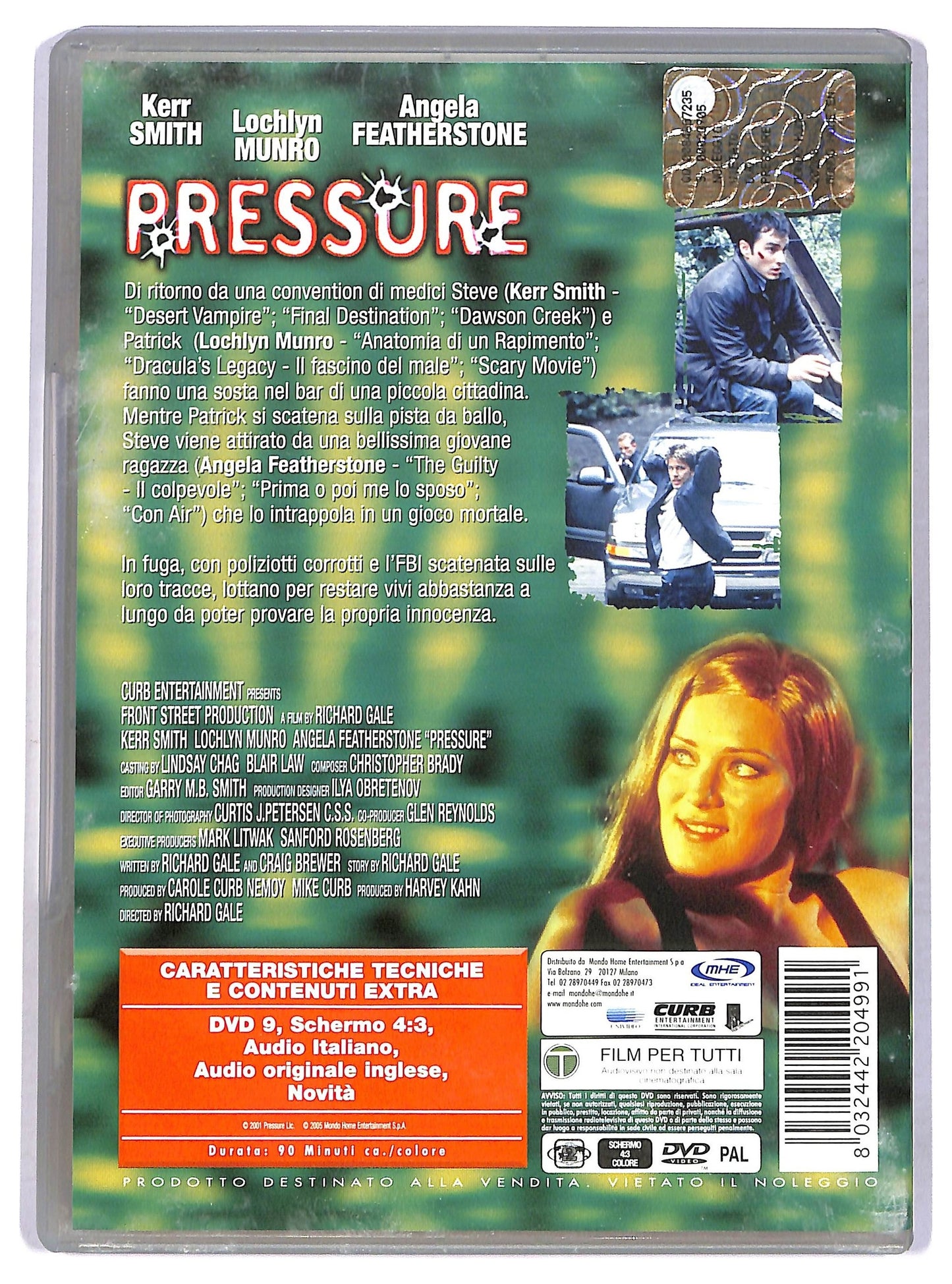 EBOND Pressure DVD D780830