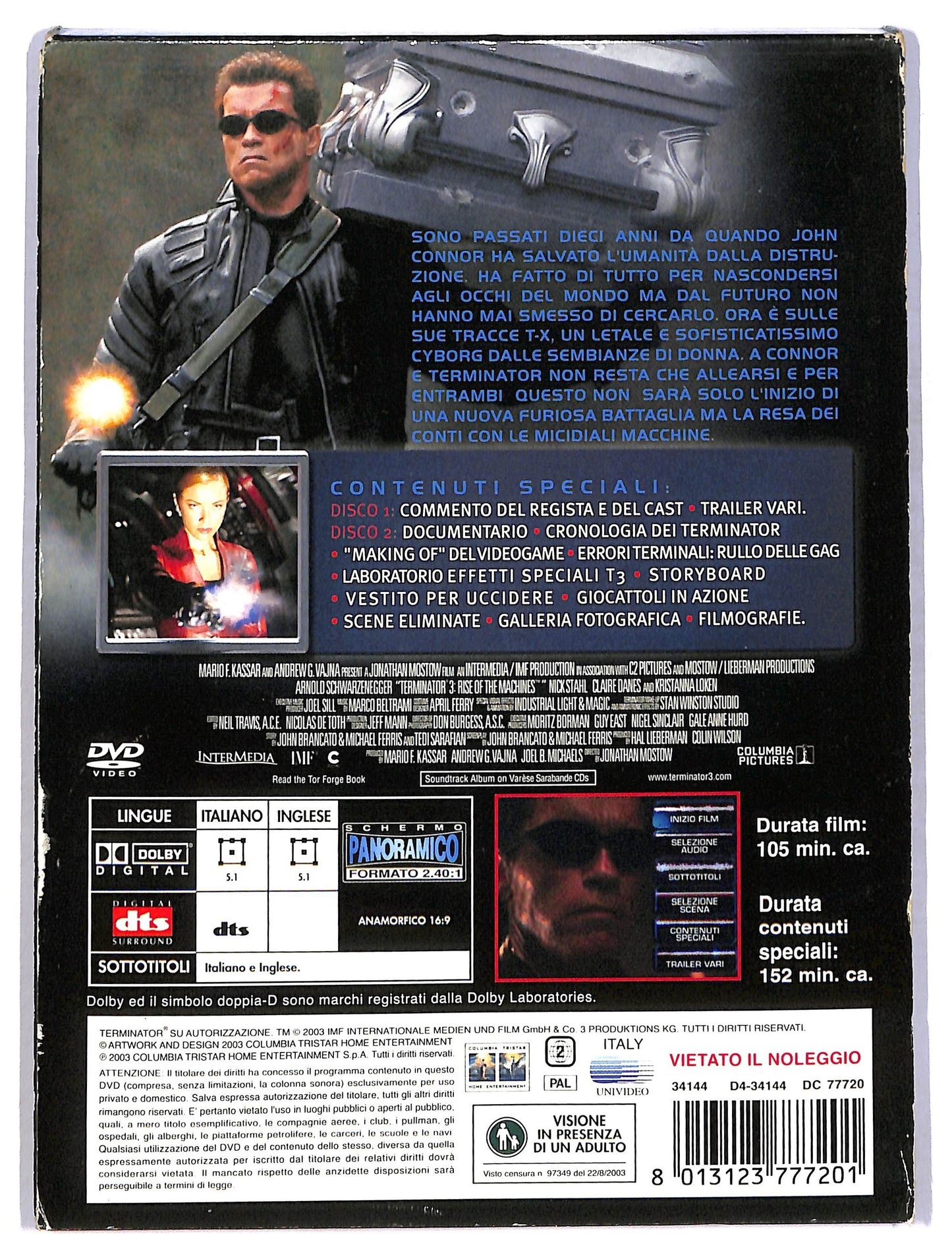 EBOND terminator 3 - le macchine ribelli DVD D780851