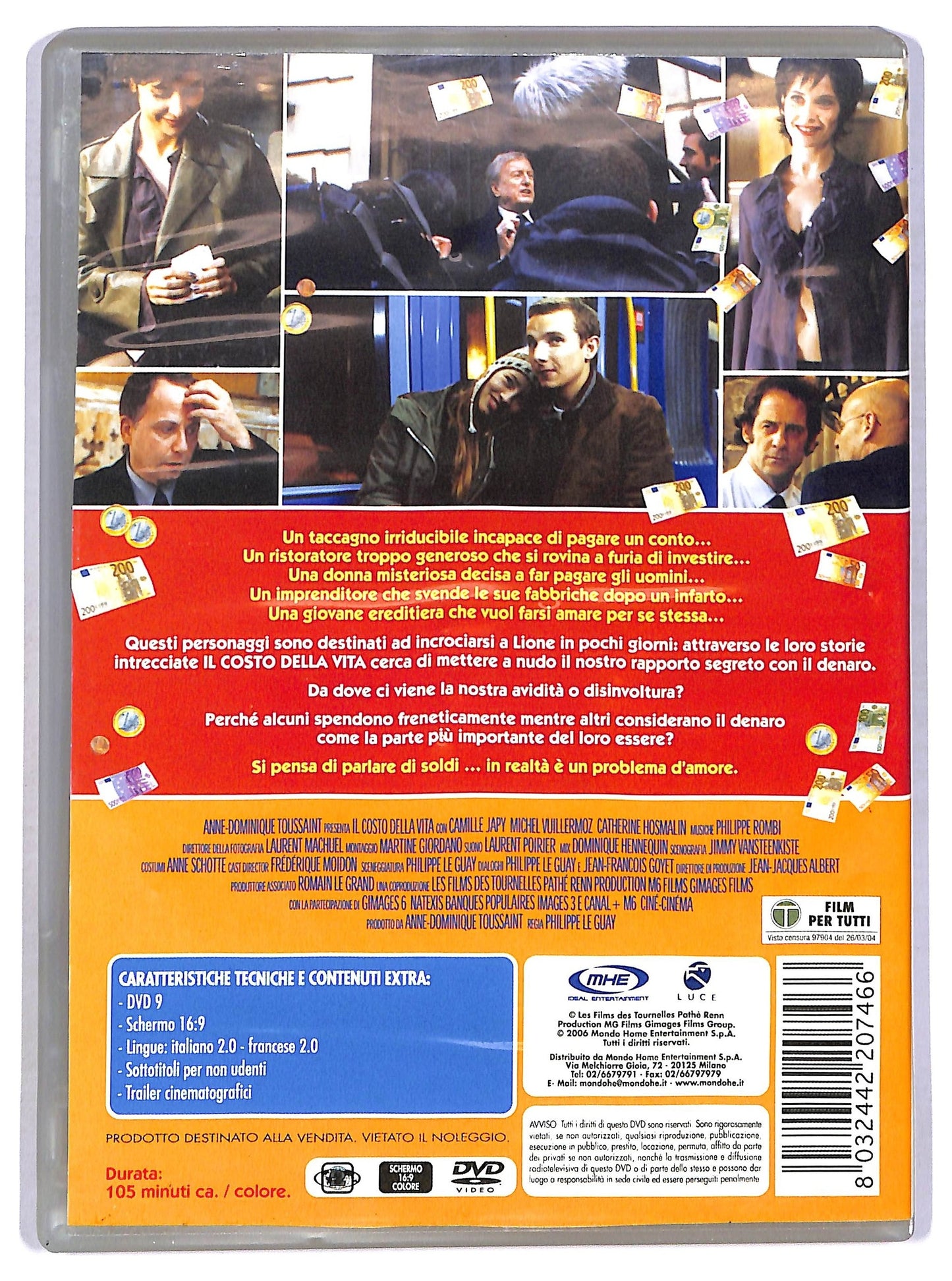 EBOND Il Costo Della Vita DVD D781012
