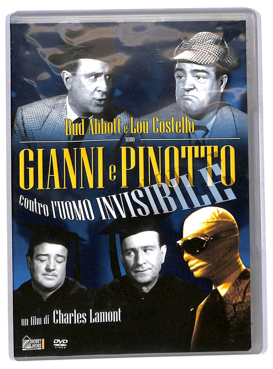 EBOND Gianni e Pinotto Contro L'uomo Invisibile DVD Editoriale D781013