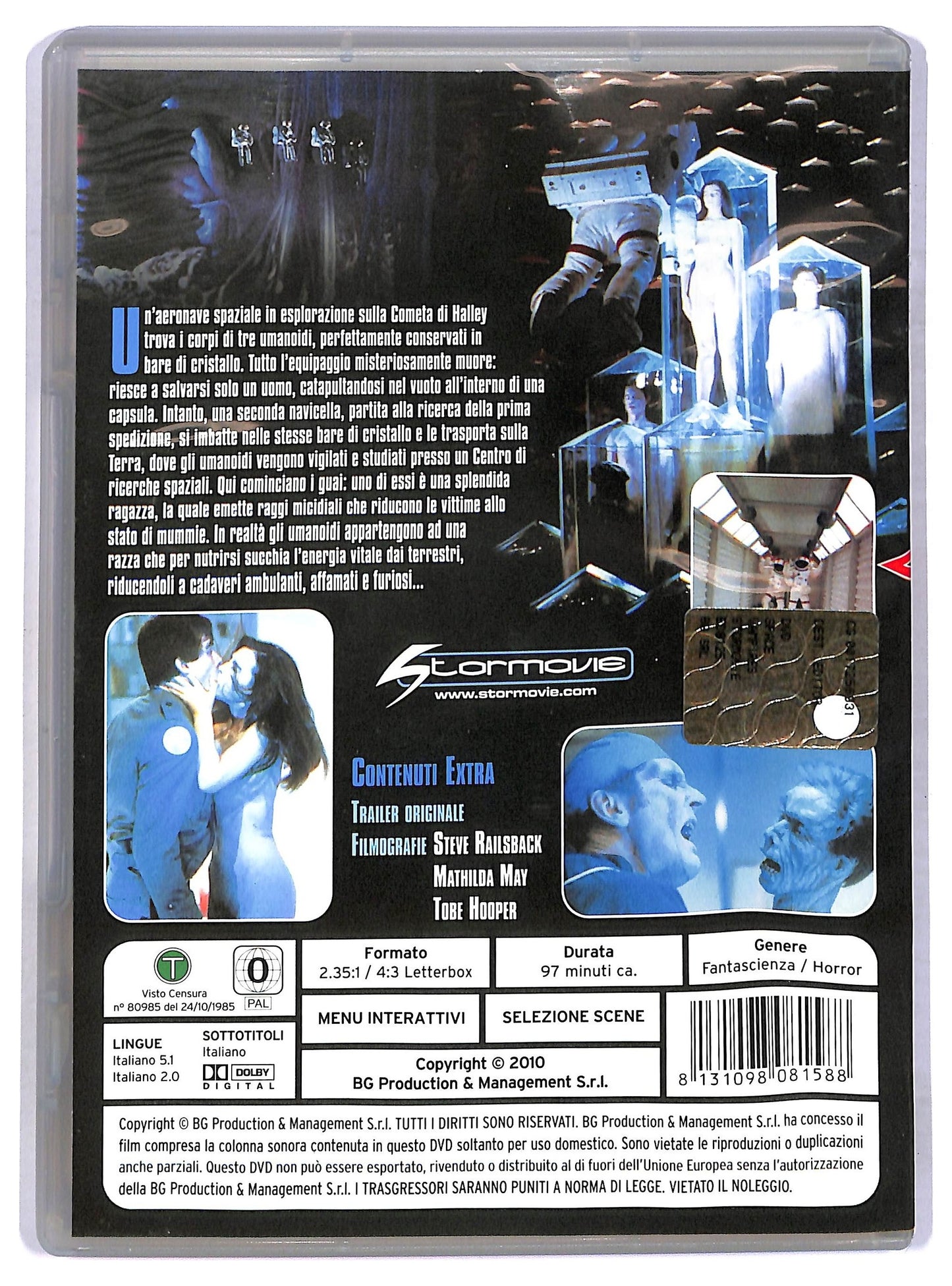 EBOND Space Vampires DVD D781032