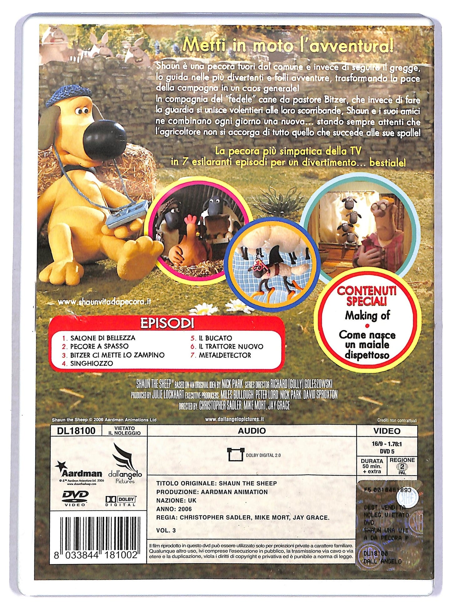 EBOND Shaun Vita da pecora Vol. 3. Pecore a spasso DVD D781035