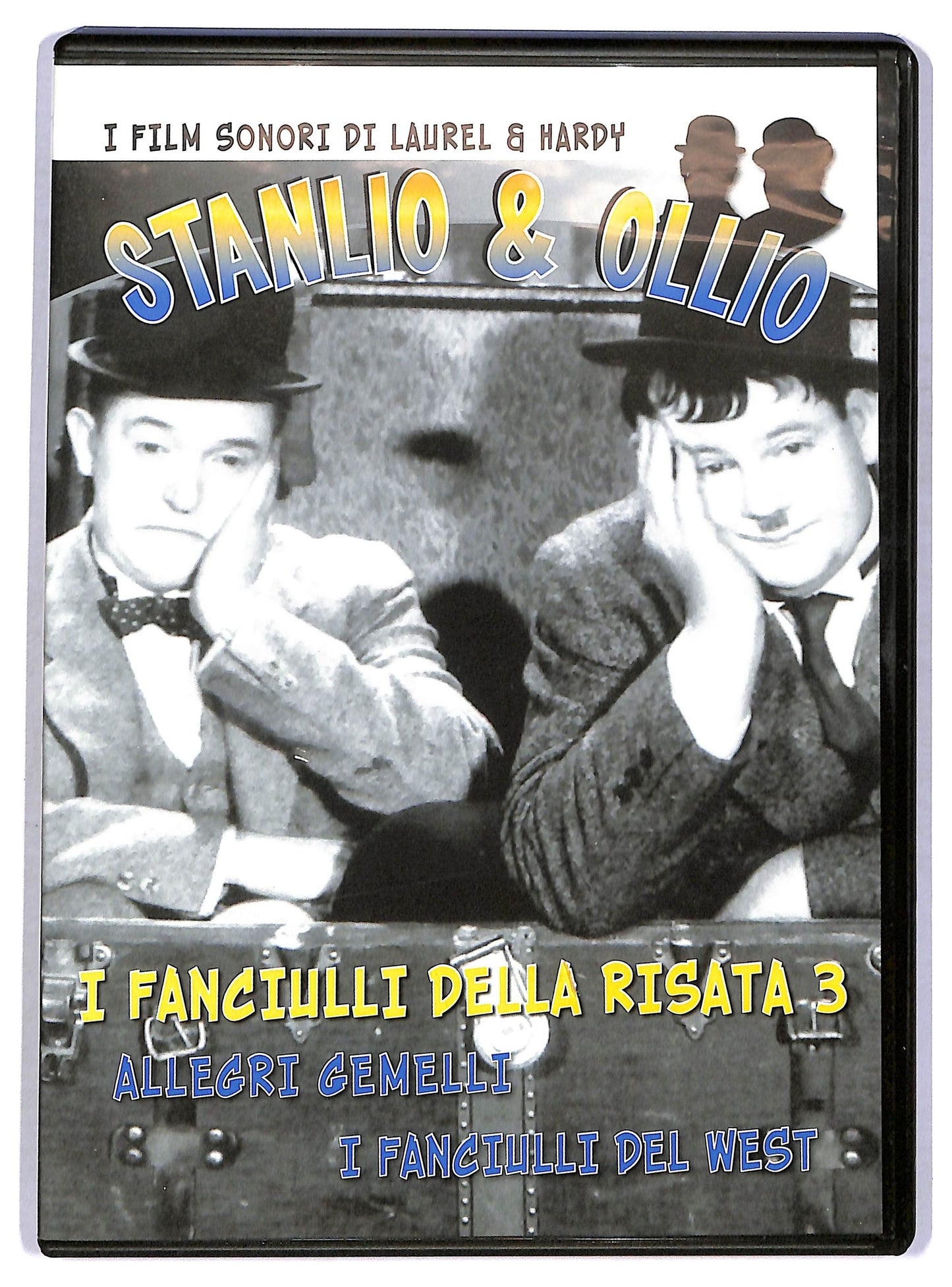 EBOND i Film Sonori De Laurel e Hardy Stanlio & Ollio vol.3- Allegri Gemelli I fanciulli del west DVD D781052