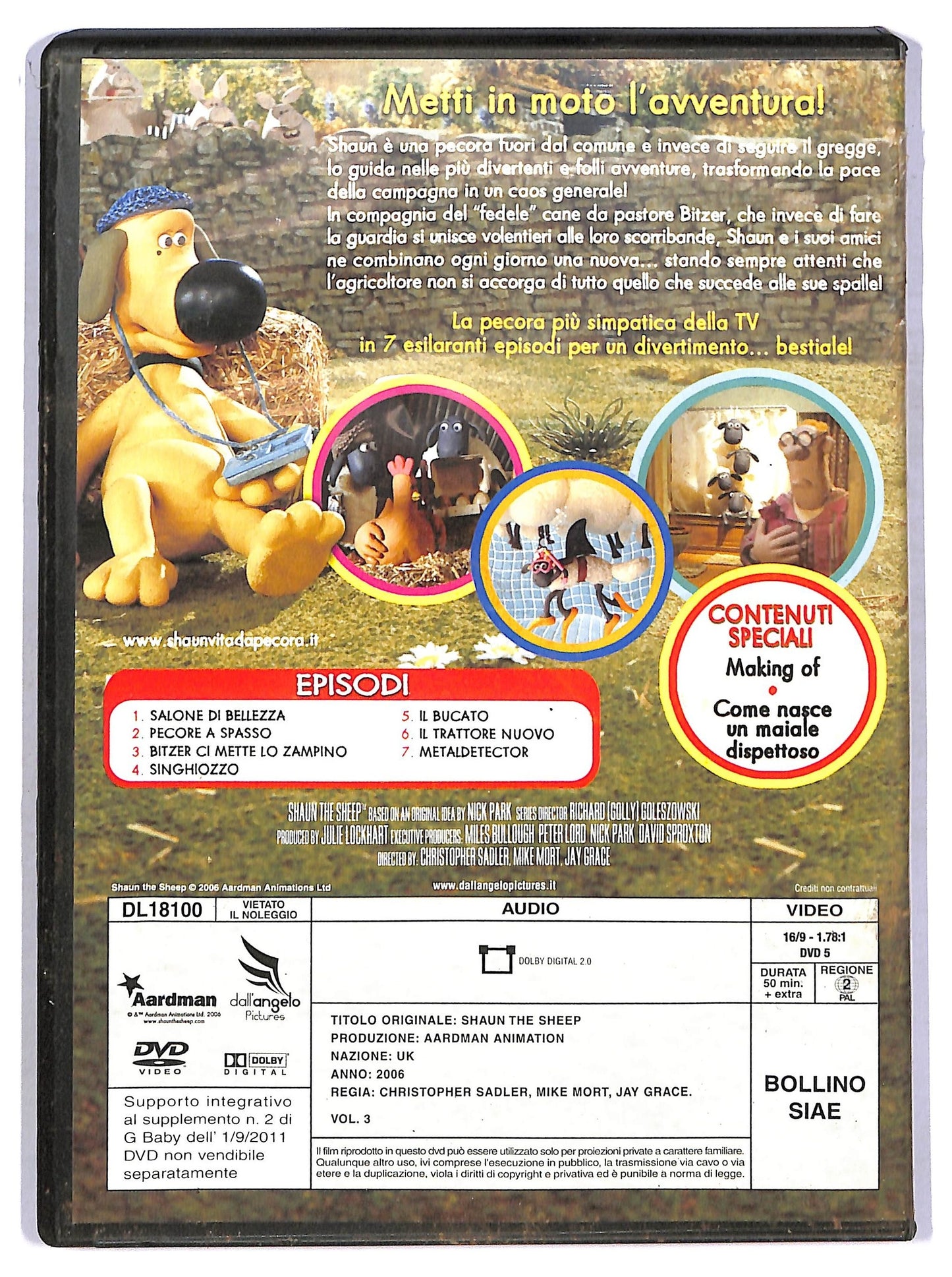 EBOND Shaun, vita da pecora  EDITORIALE  DVD D781103