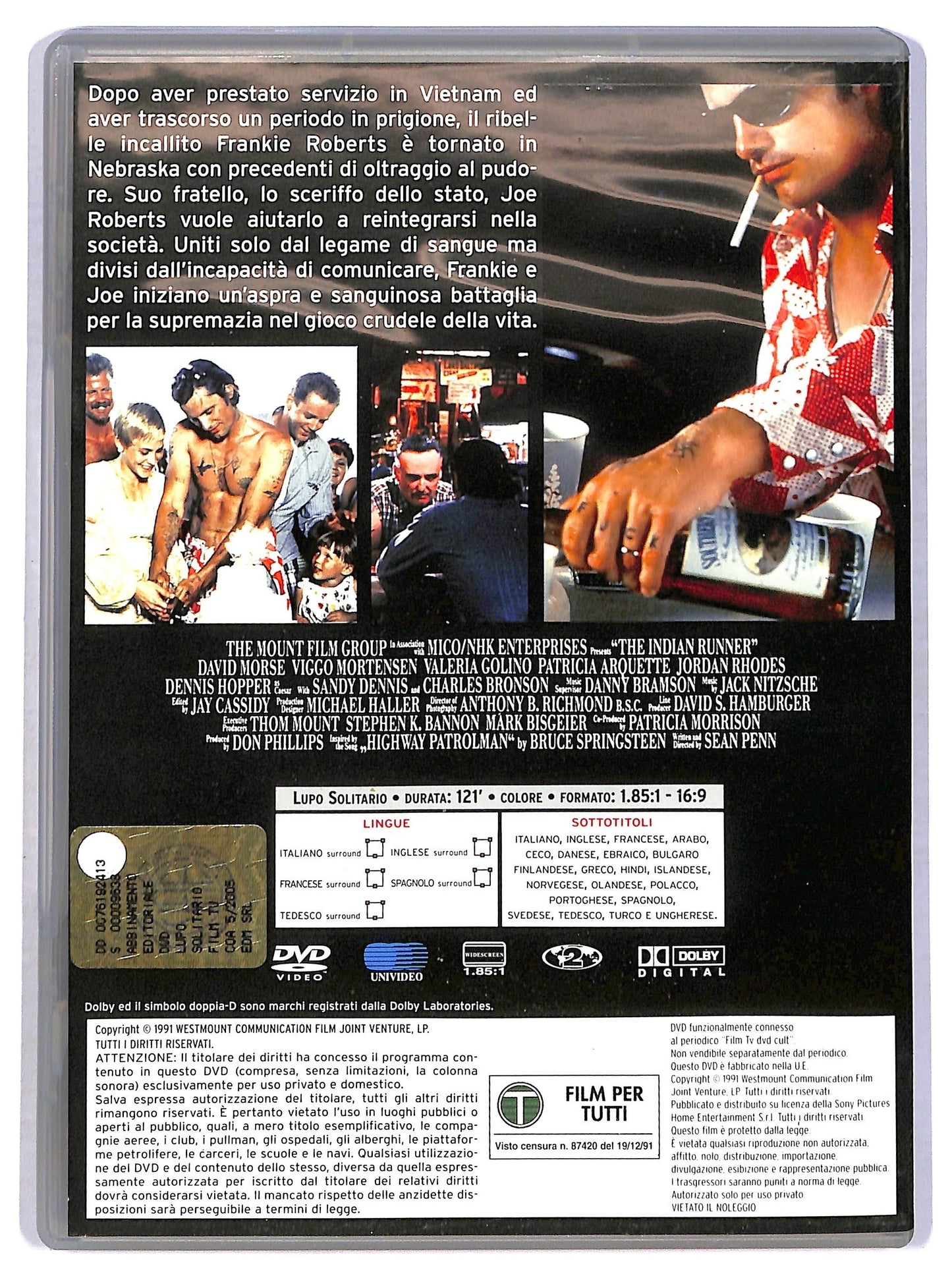 EBOND Lupo solitario EDITORIALE DVD D781106