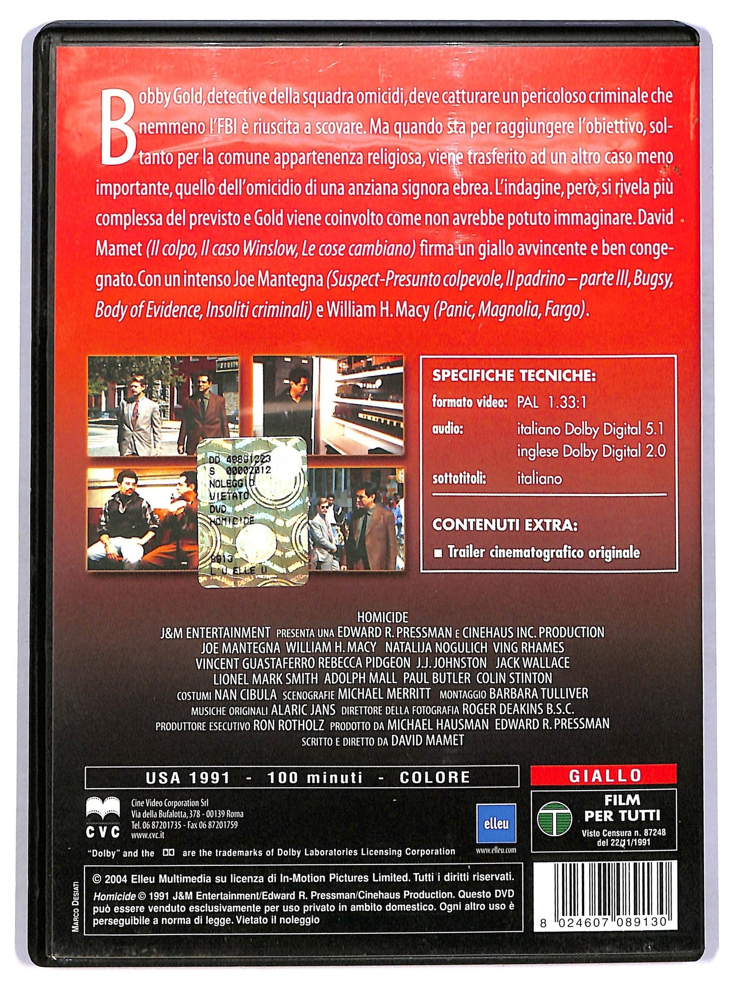 EBOND Homicide DVD D781137