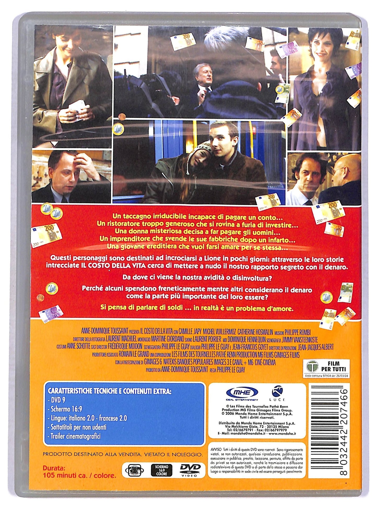 EBOND Il Costo Della Vita DVD D781138