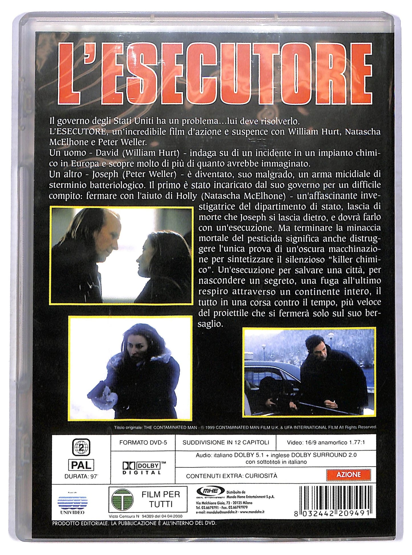 EBOND L' Esecutore. William Hurt DVD D781140