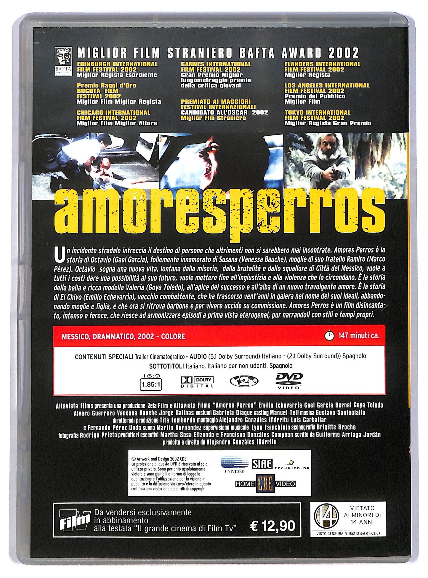 EBOND Amoresperros  EDITORIALE  DVD D781264