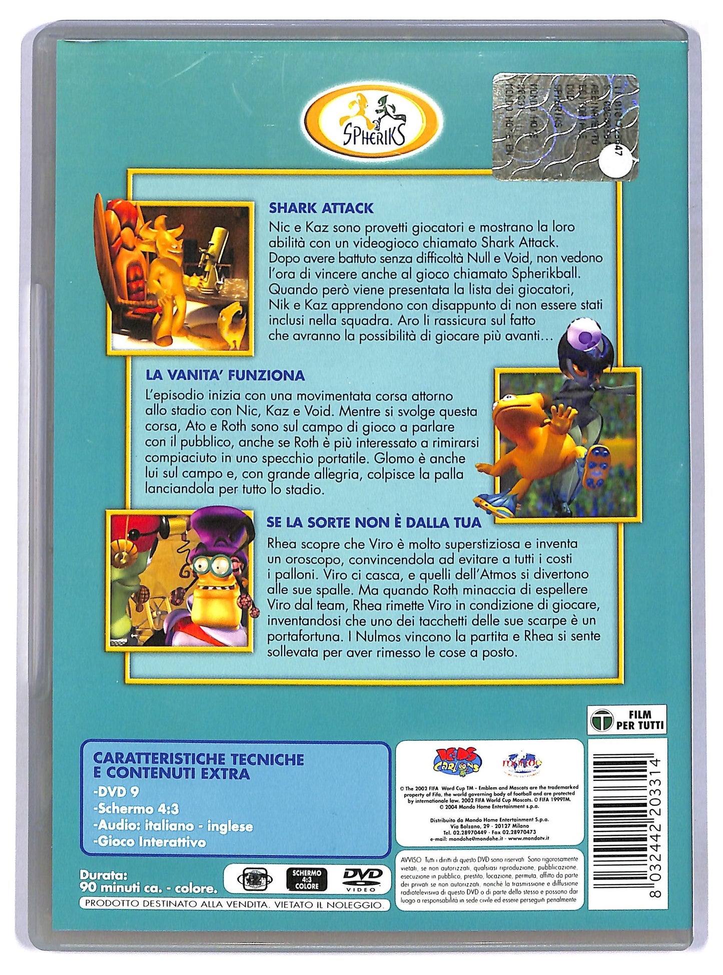 EBOND Spheriks - Kids Cartoons SENZA LIBRETTO DVD D781335