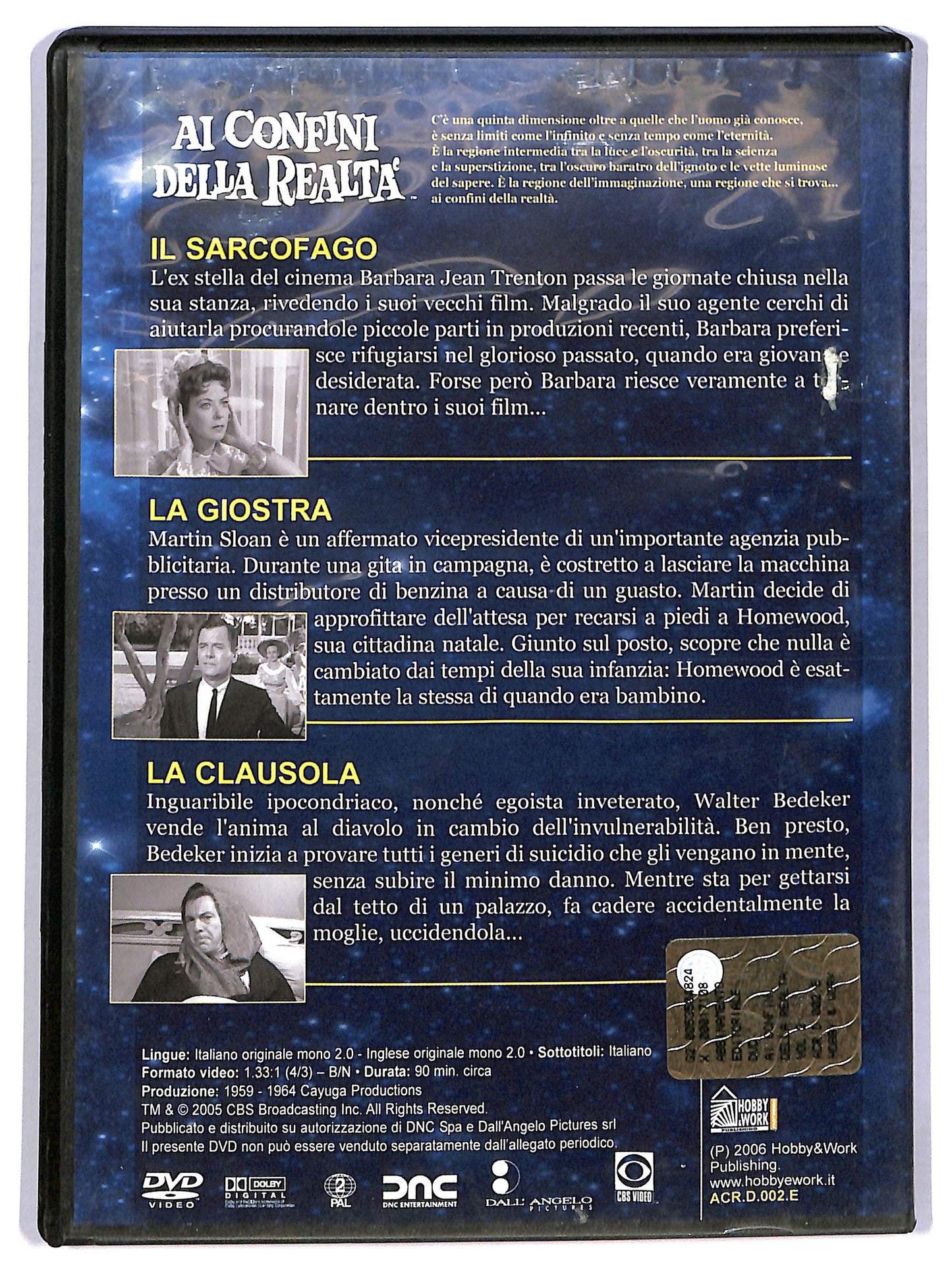 EBOND Ai confini della realta 1 (serie televisiva 1959) EDITORIALE  DVD D781445