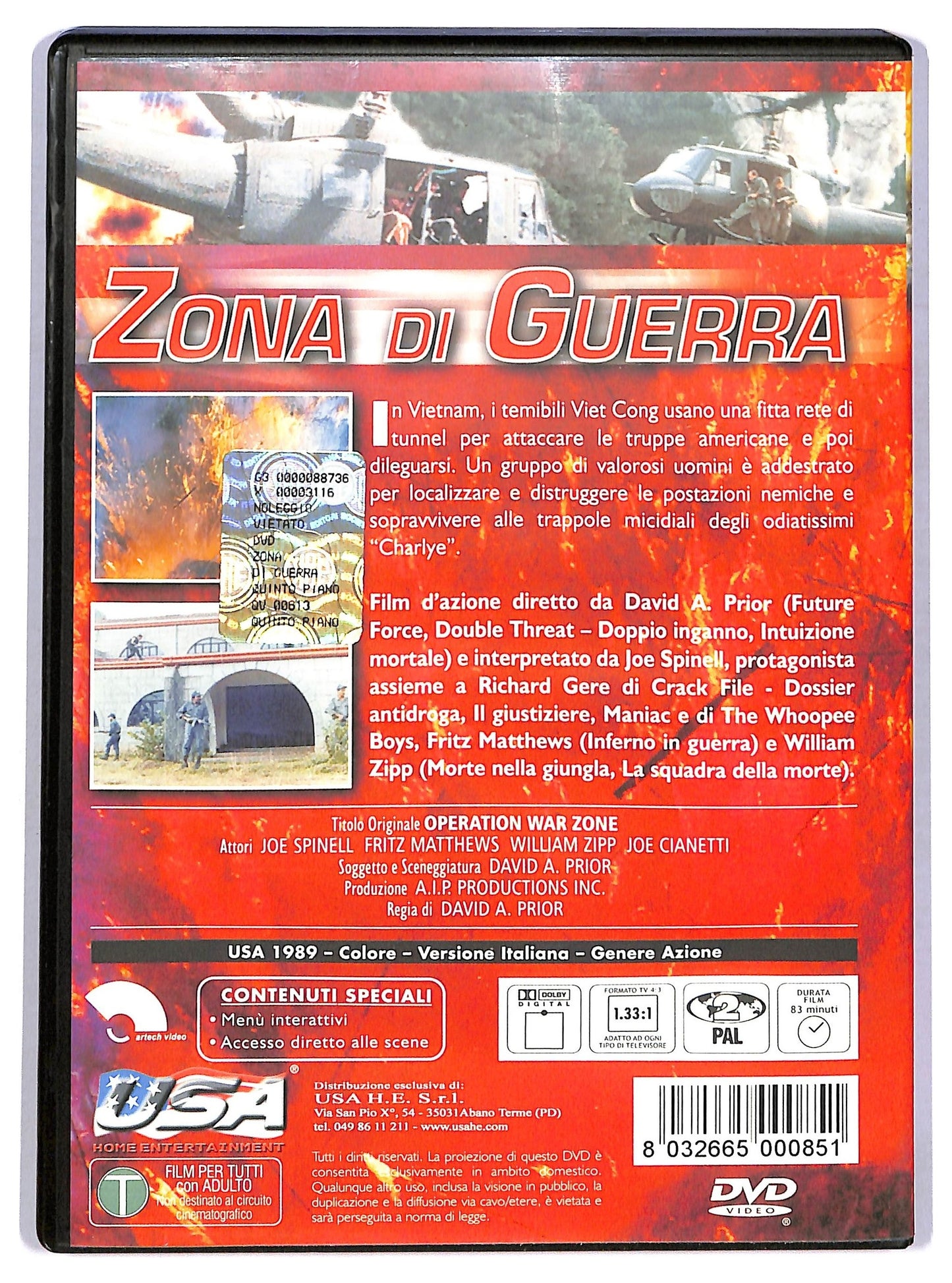 EBOND Zona di Guerra DVD D781610