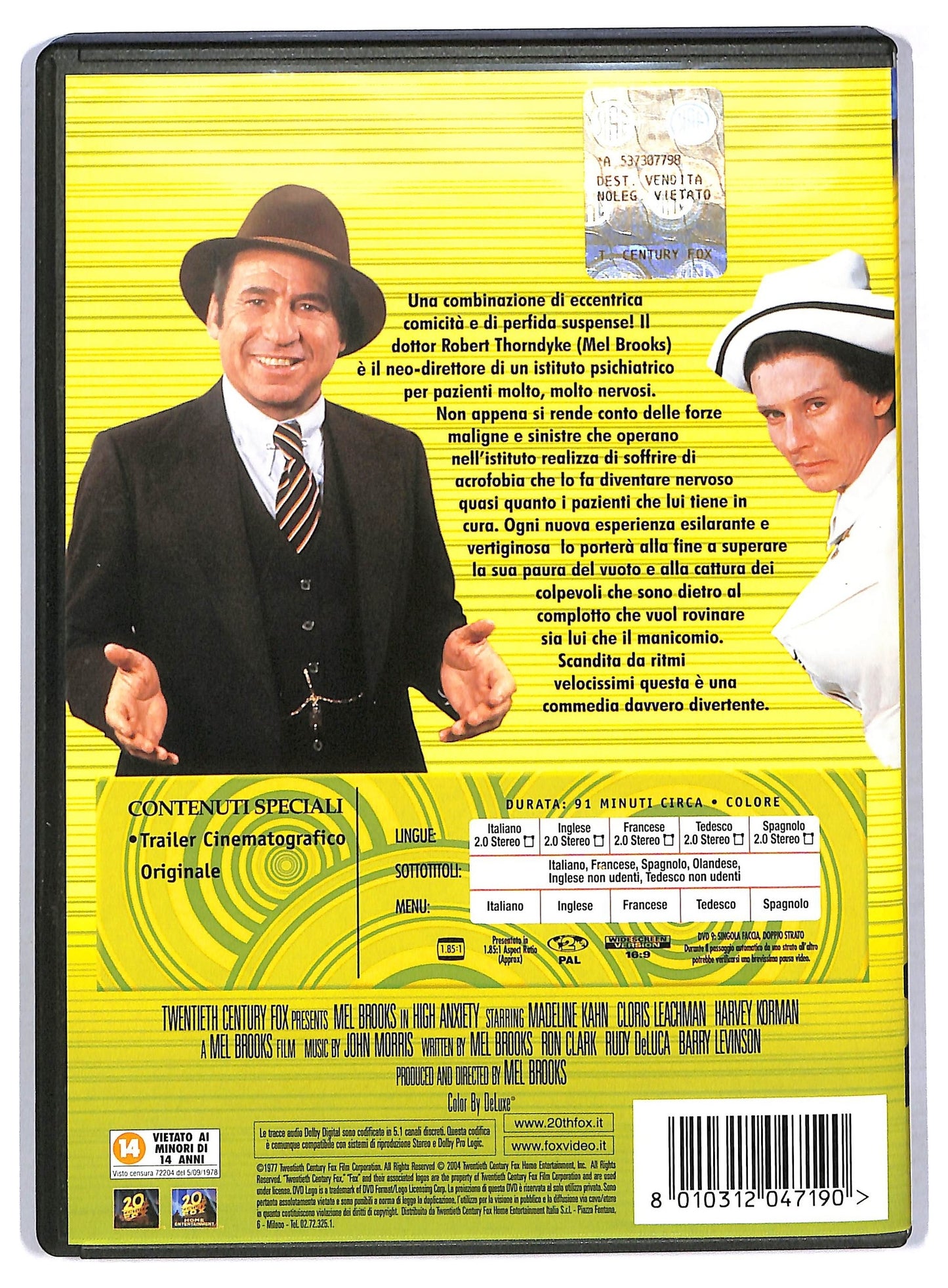 EBOND alta tensione DVD D781735
