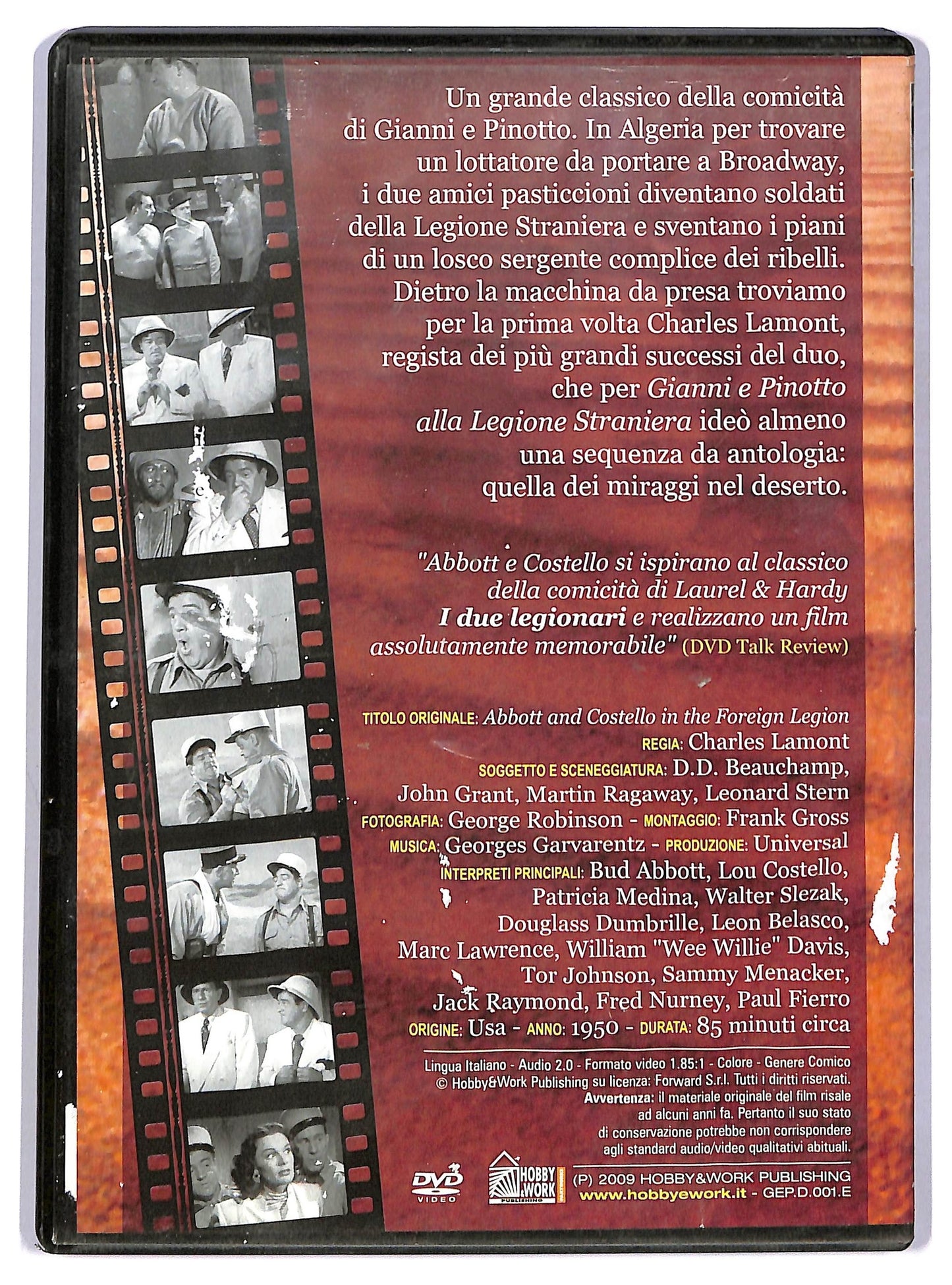 EBOND Gianni e Pinotto Alla Legione Straniera DVD Editoriale D781761