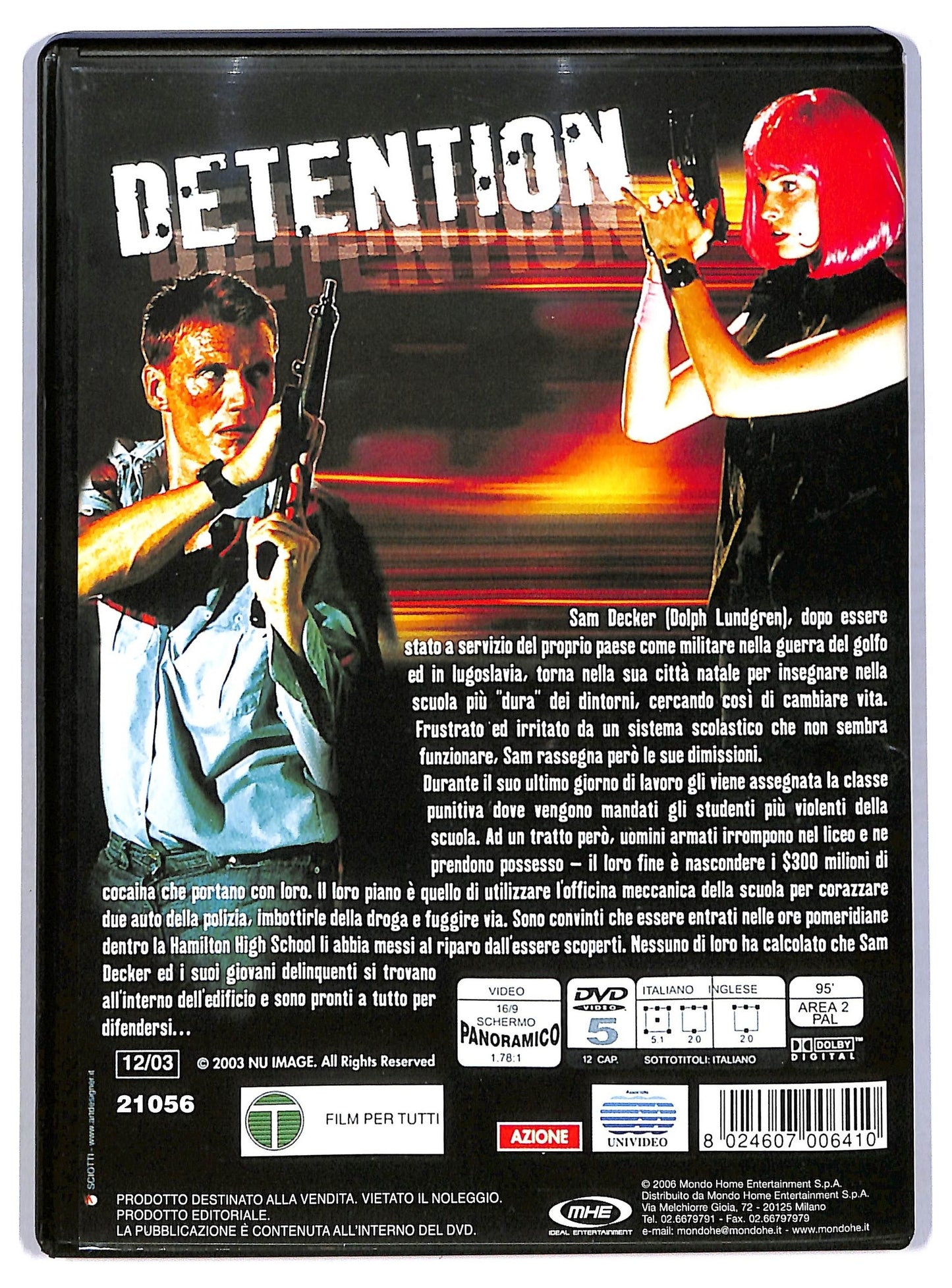 EBOND Detention  DVD D781807