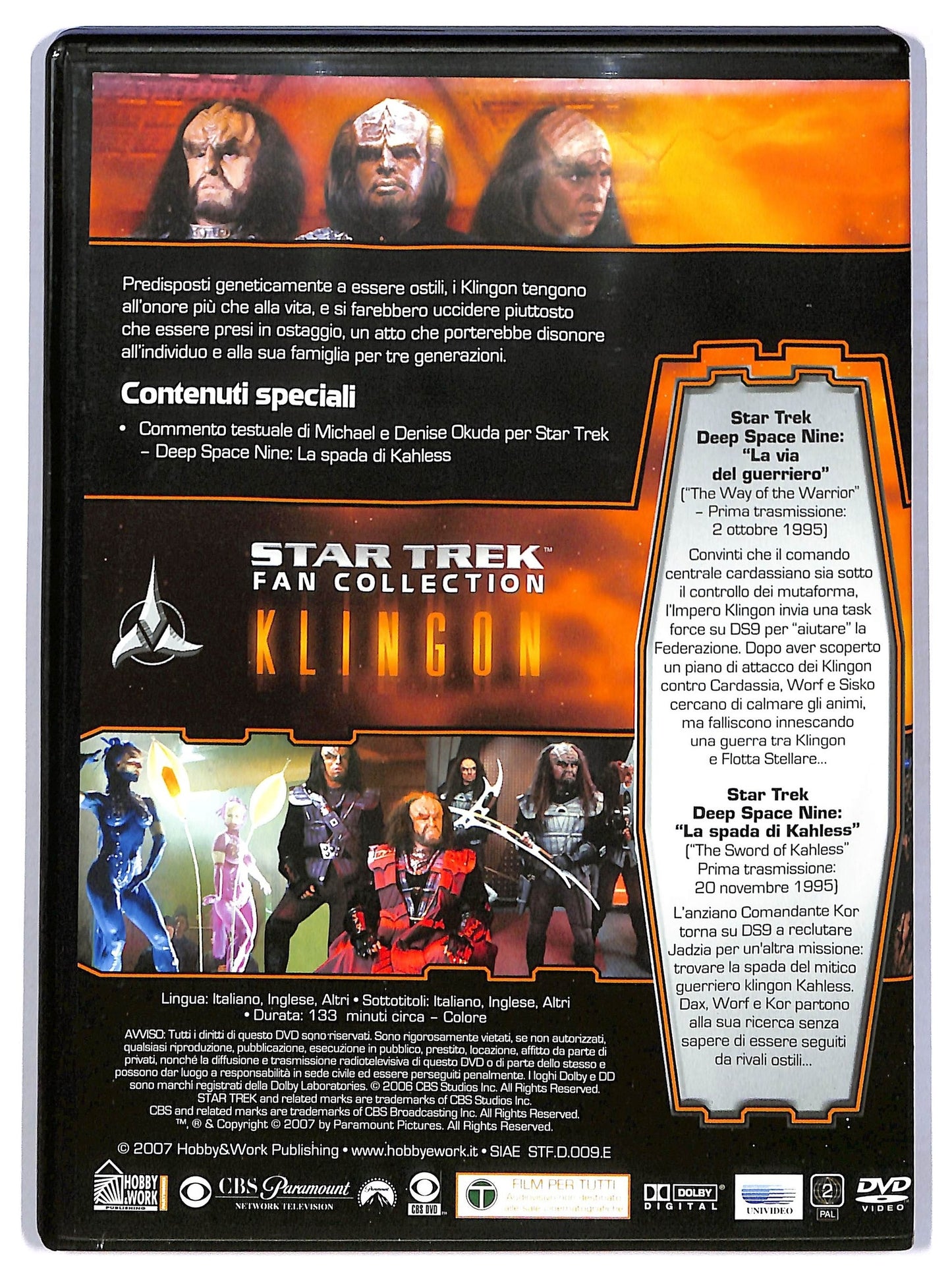 EBOND Star Trek. Klingon. Fan Collection -  EDITORIALE  DVD D781814