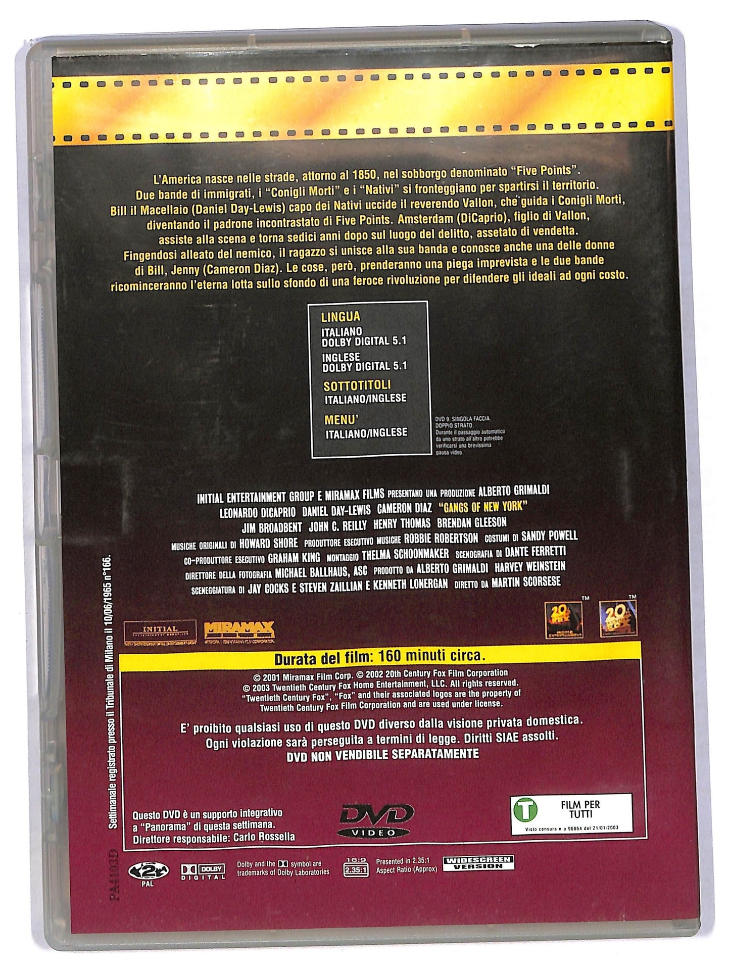 EBOND Gangs New york DVD D781865