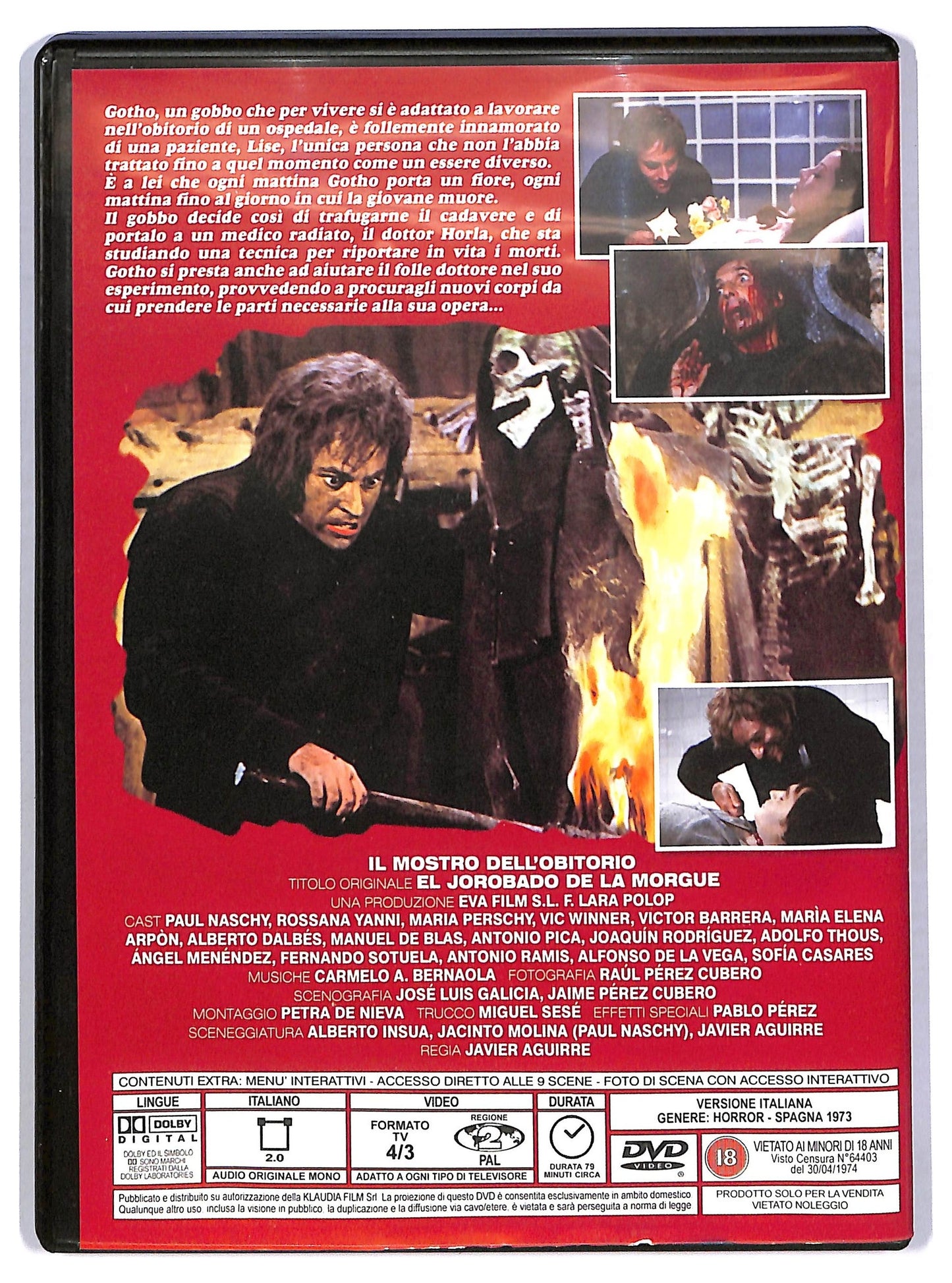 EBOND Il Mostro Dell'obitorio  DVD D781925