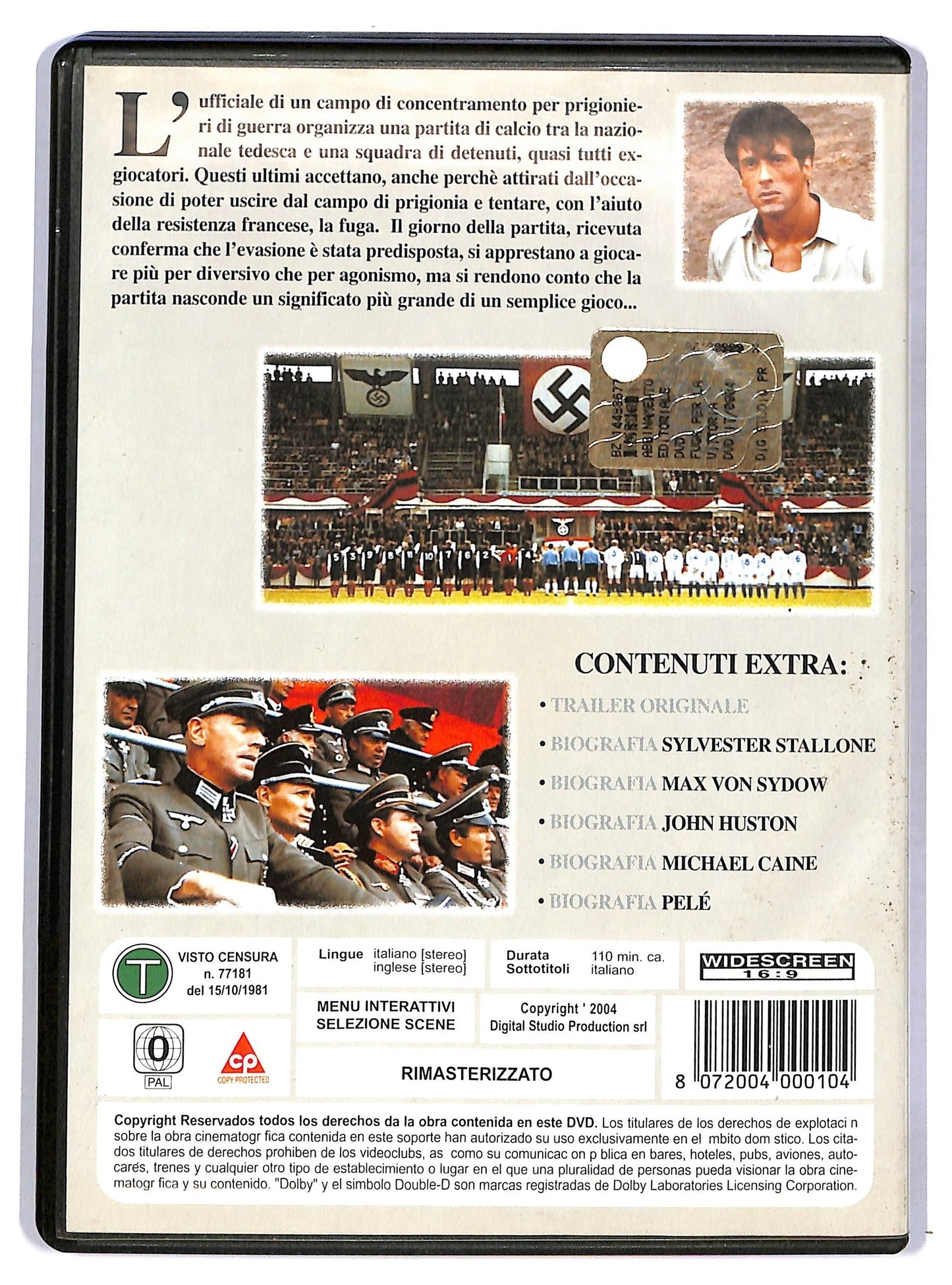 EBOND Fuga per la vittoria DVD D781935