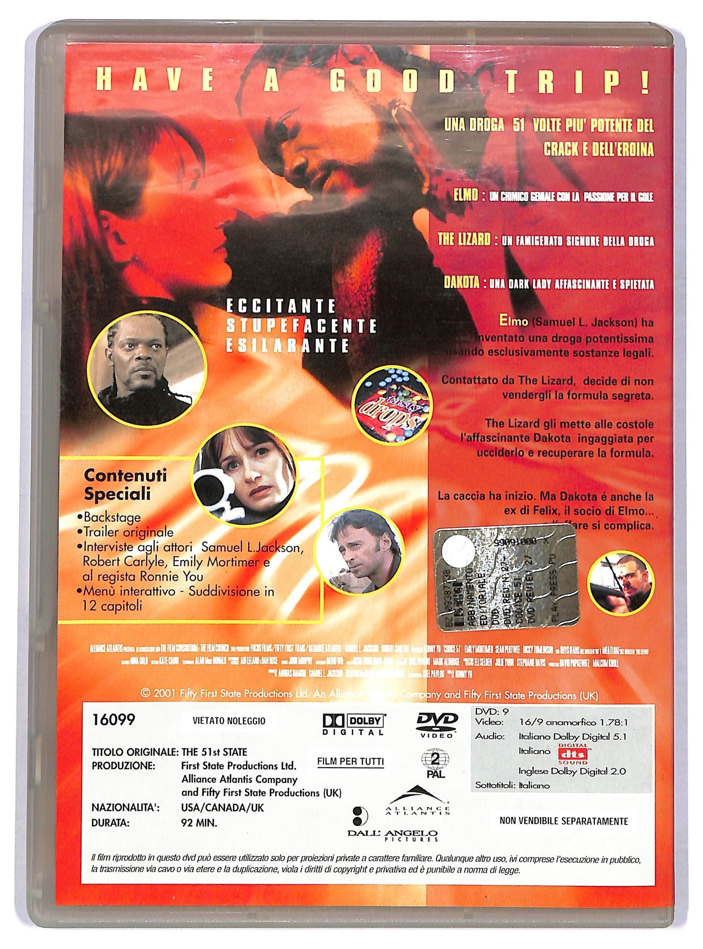 EBOND Codice 51  EDITORIALE  DVD D782001