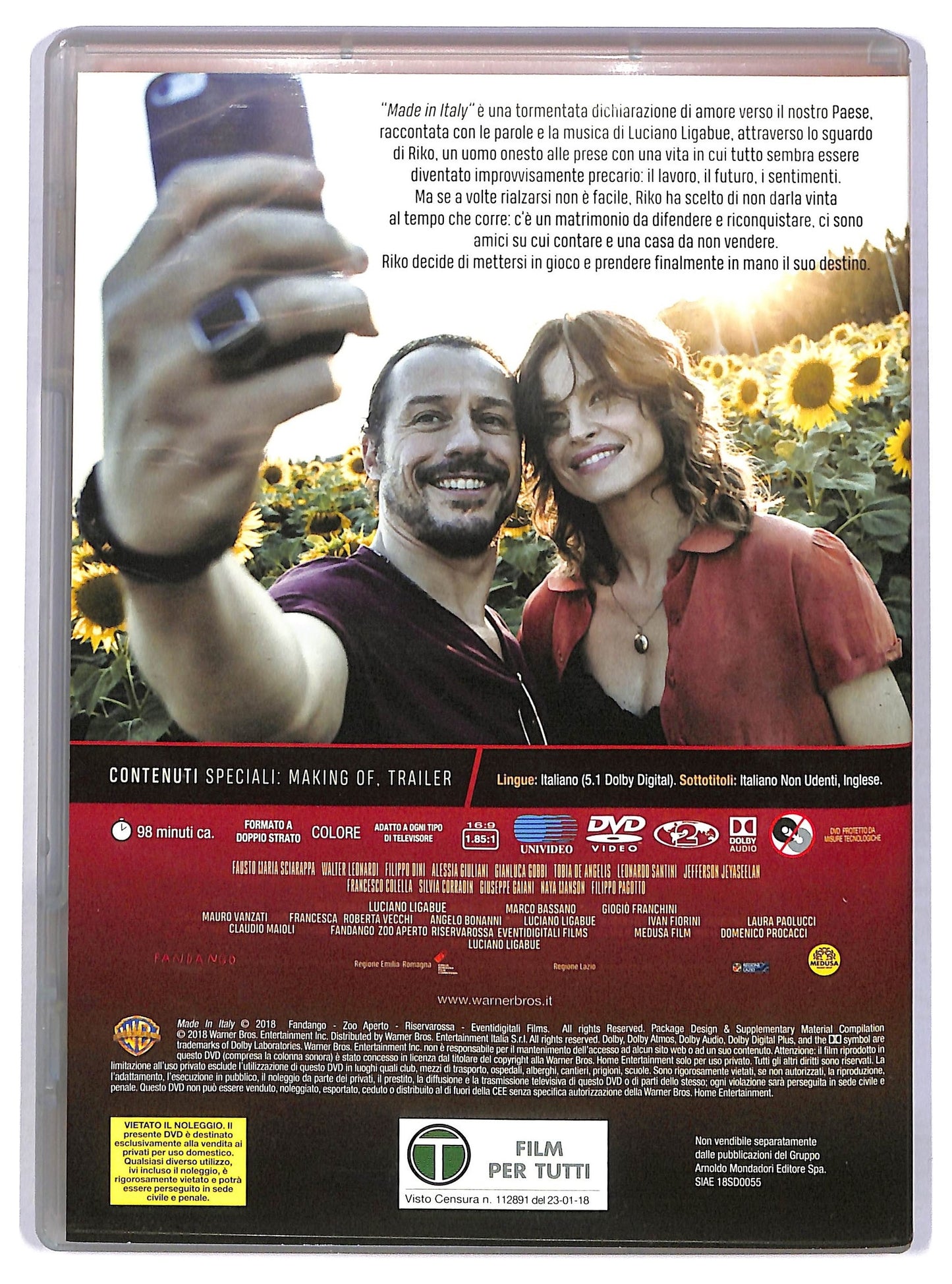 EBOND Made in Italy EDITORIALE DVD D782042